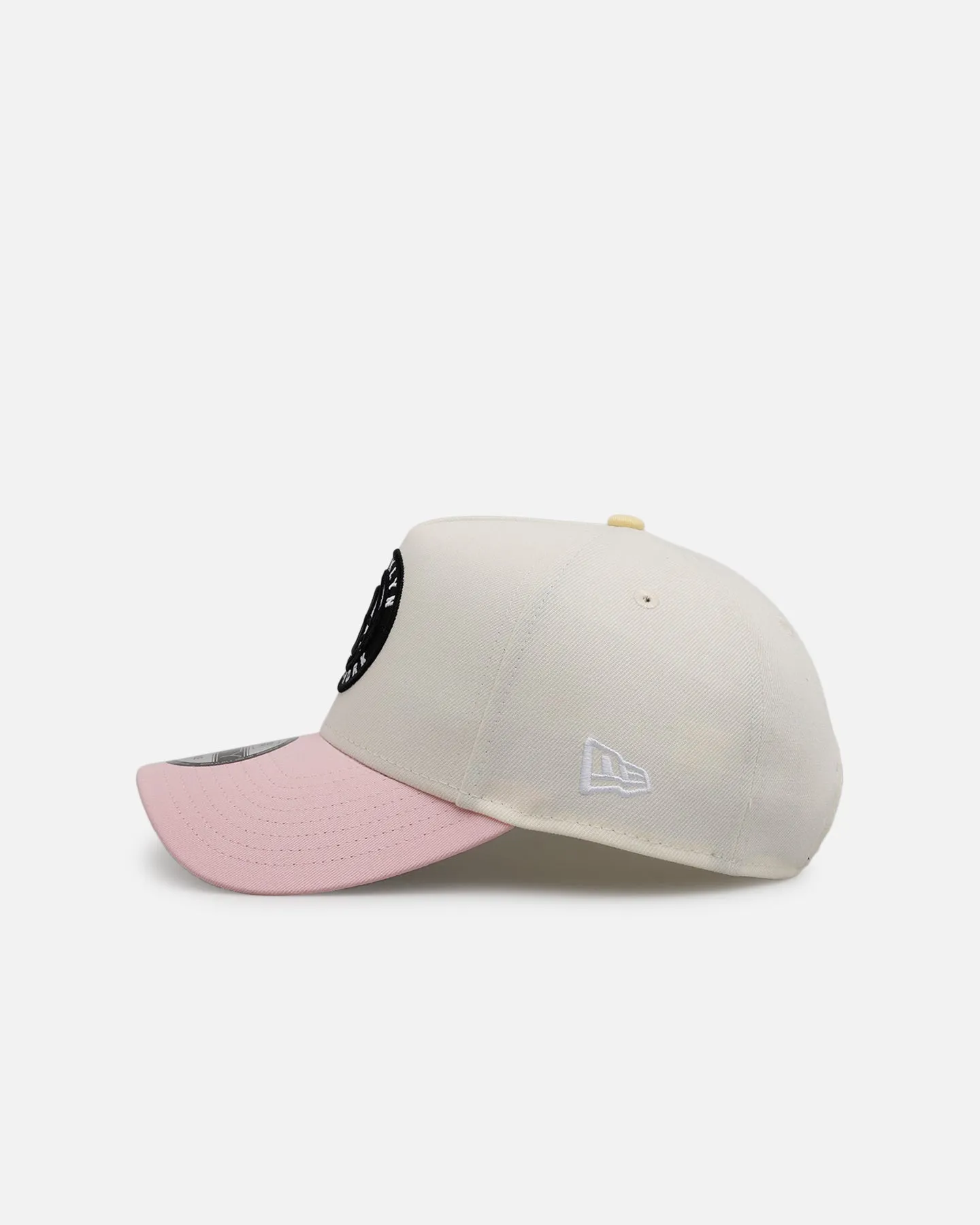 New Era Brooklyn Nets 'Pink Lemonade' 9FORTY A-Frame Snapback Pink/Yellow sold by Culture Kings product image thumbnail 4