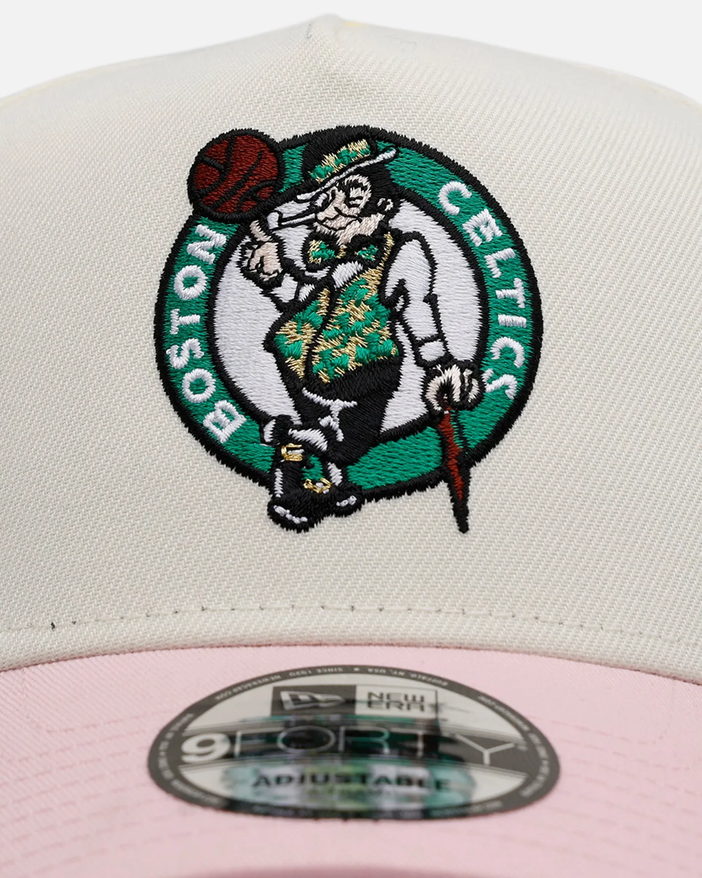 New Era Boston Celtics 'Pink Lemonade' 9FORTY A-Frame Snapback Pink/Yellow sold by Culture Kings product image thumbnail 5