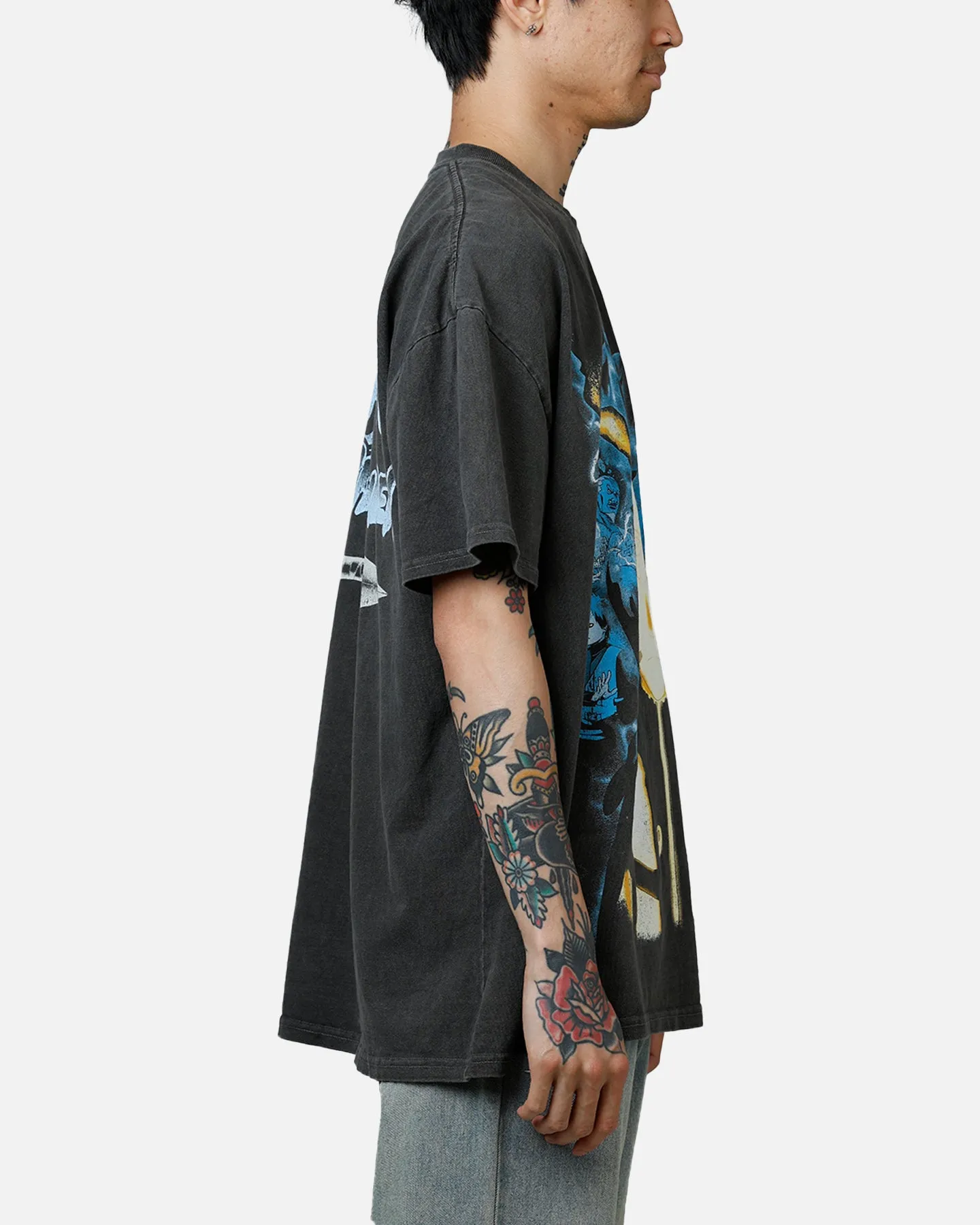 73Studio X Naruto Naruto Shippuden Heavyweight T-Shirt Black Wash sold by Culture Kings product image thumbnail 4