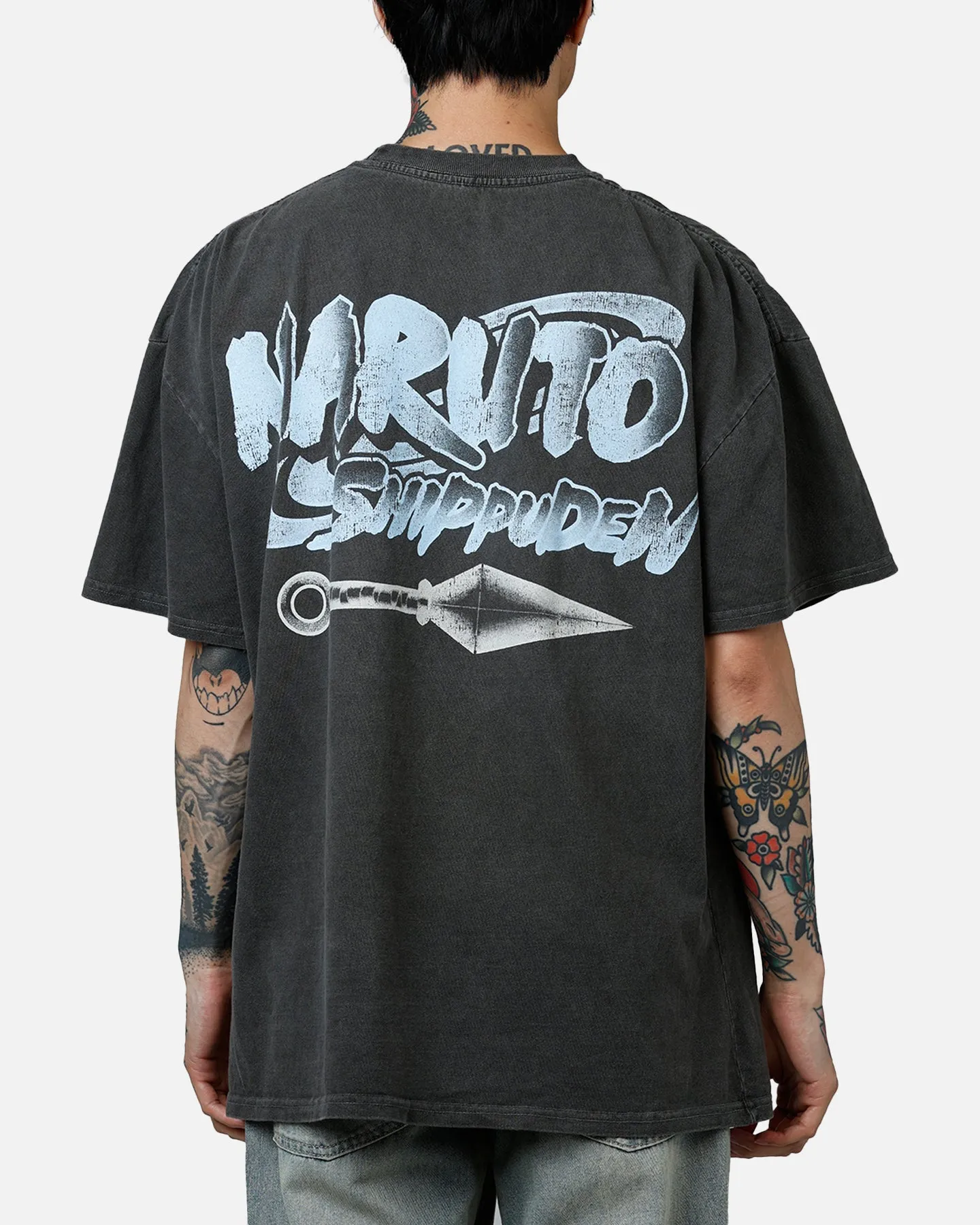 73Studio X Naruto Naruto Shippuden Heavyweight T-Shirt Black Wash sold by Culture Kings product image thumbnail 2