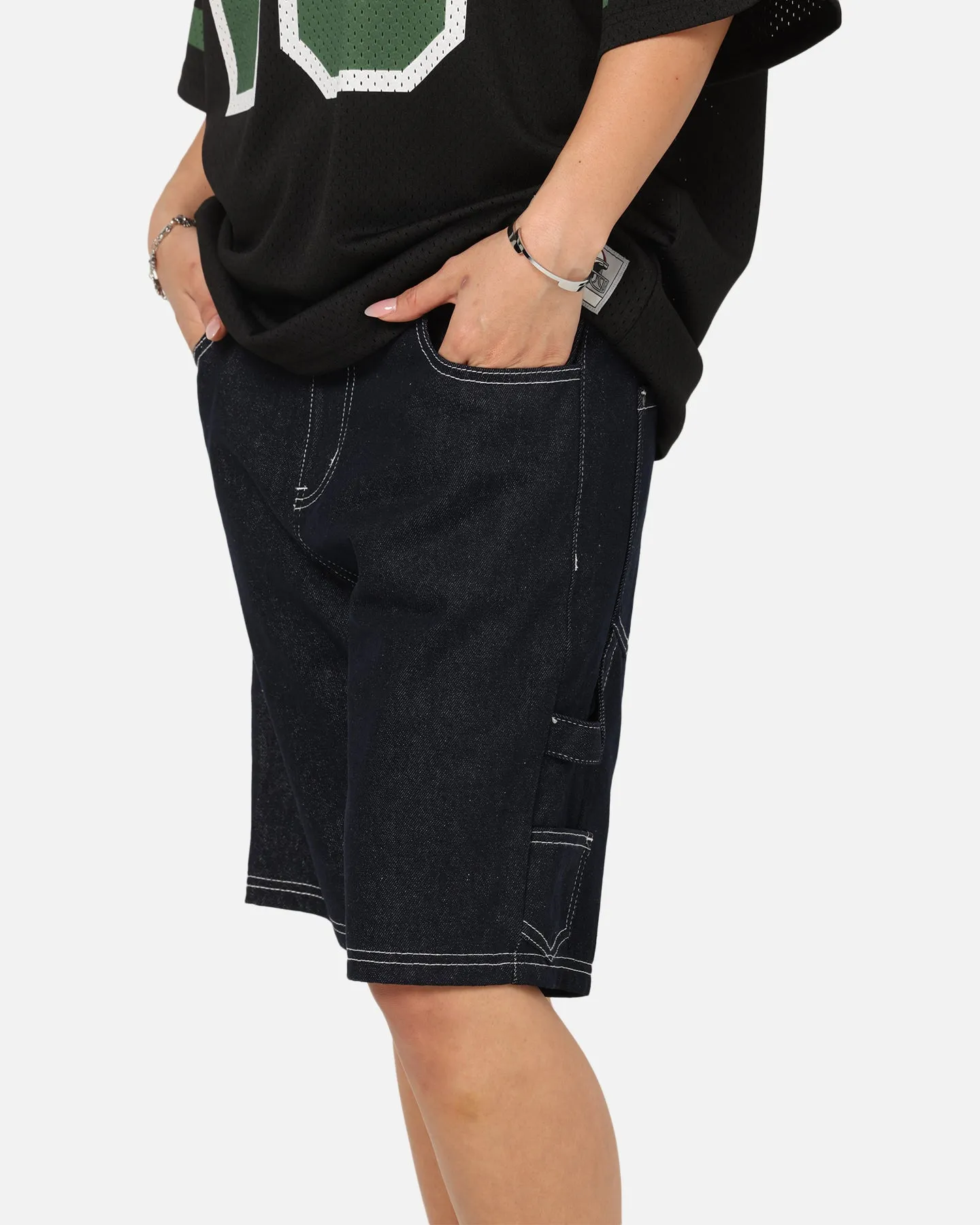 Carre Carpenter Jorts Indigo Denim sold by Culture Kings product image thumbnail 4