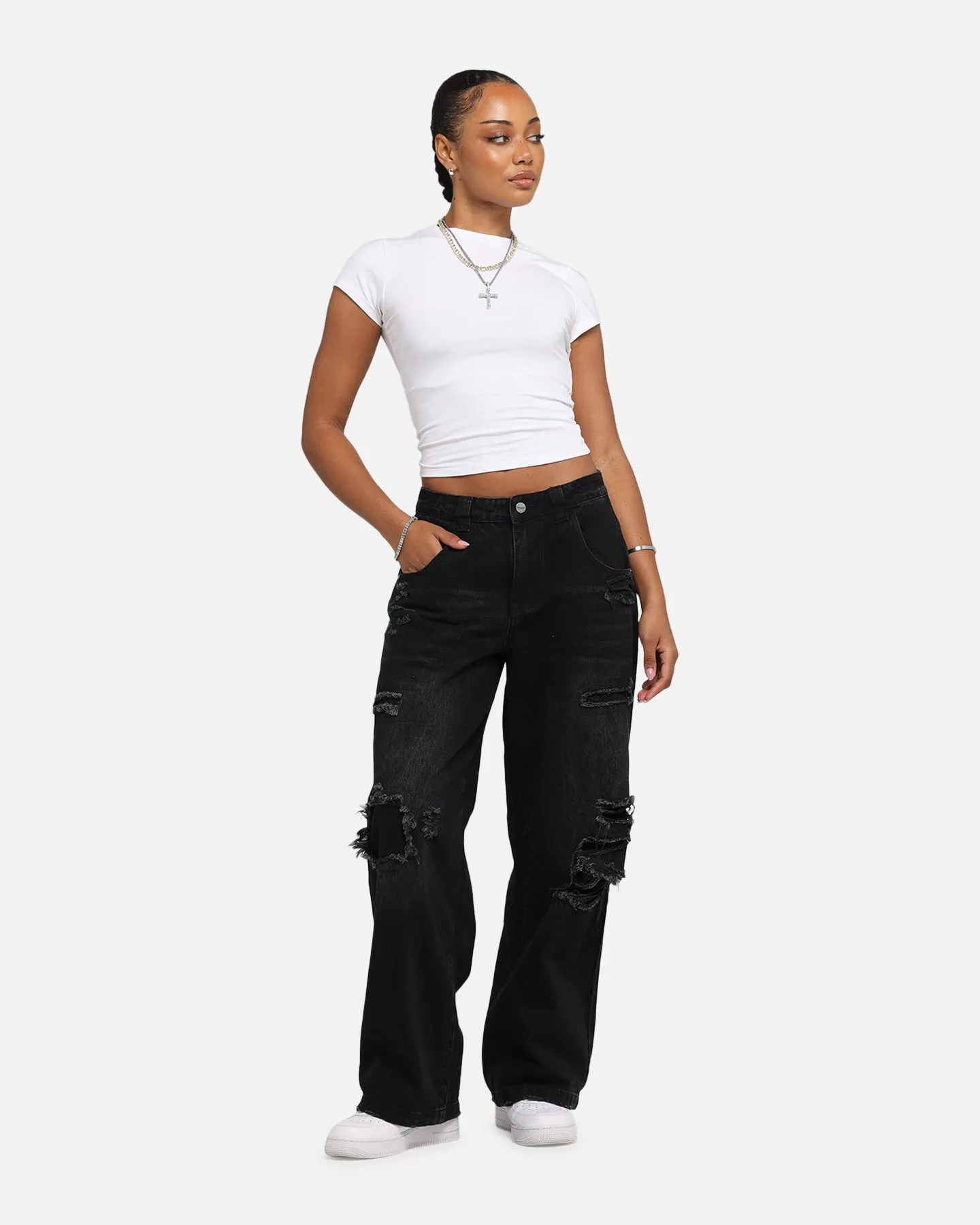 Saint Morta Amplus Rampage Jeans Rampage Black sold by Culture Kings product image thumbnail 2