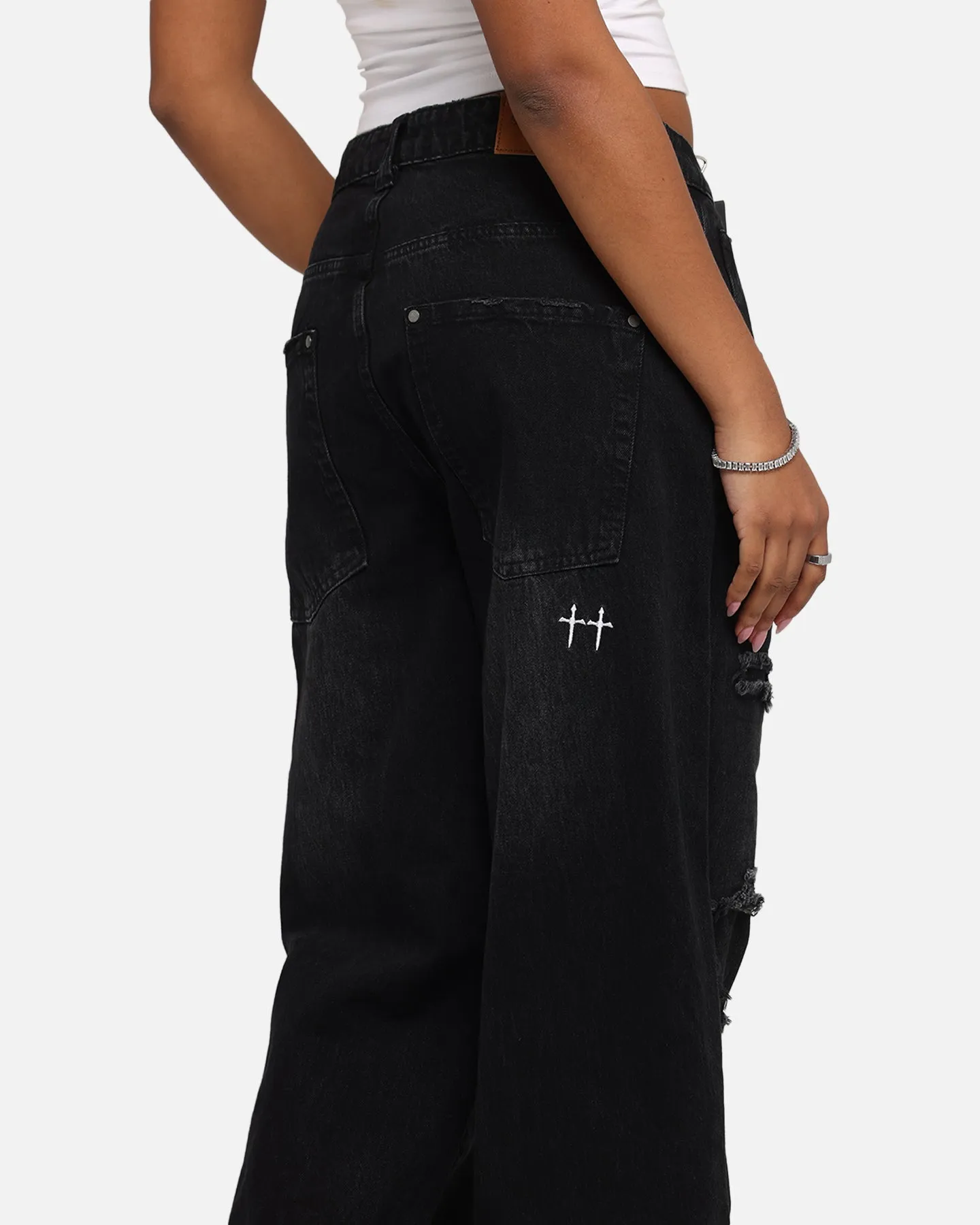 Saint Morta Amplus Rampage Jeans Rampage Black sold by Culture Kings product image thumbnail 4