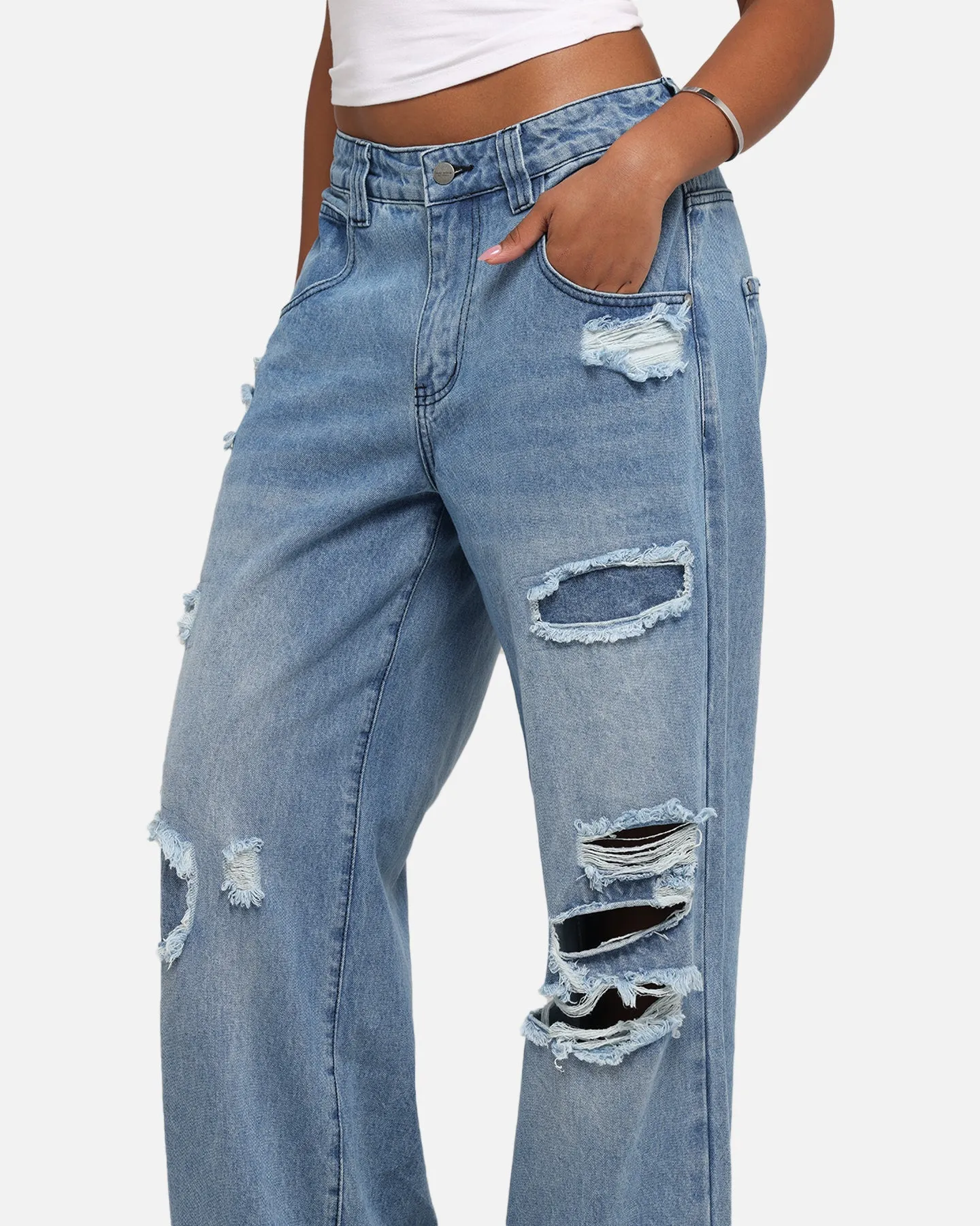 Saint Morta Amplus Rampage Jeans Rampage Blue sold by Culture Kings product image thumbnail 3