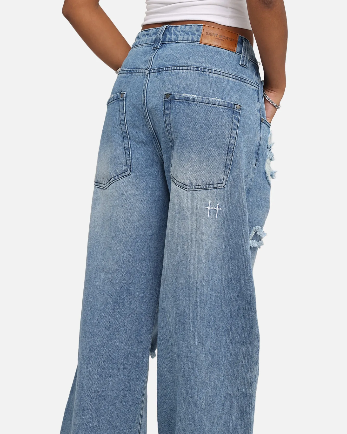 Saint Morta Amplus Rampage Jeans Rampage Blue sold by Culture Kings product image thumbnail 4