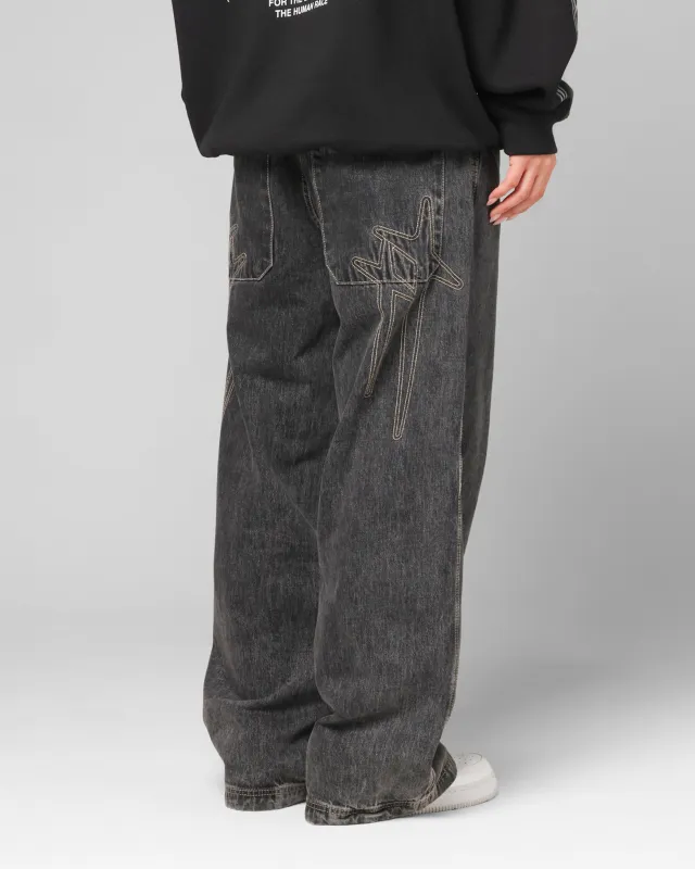 Loiter Star Born Jeans Dirty Grey sold by Culture Kings