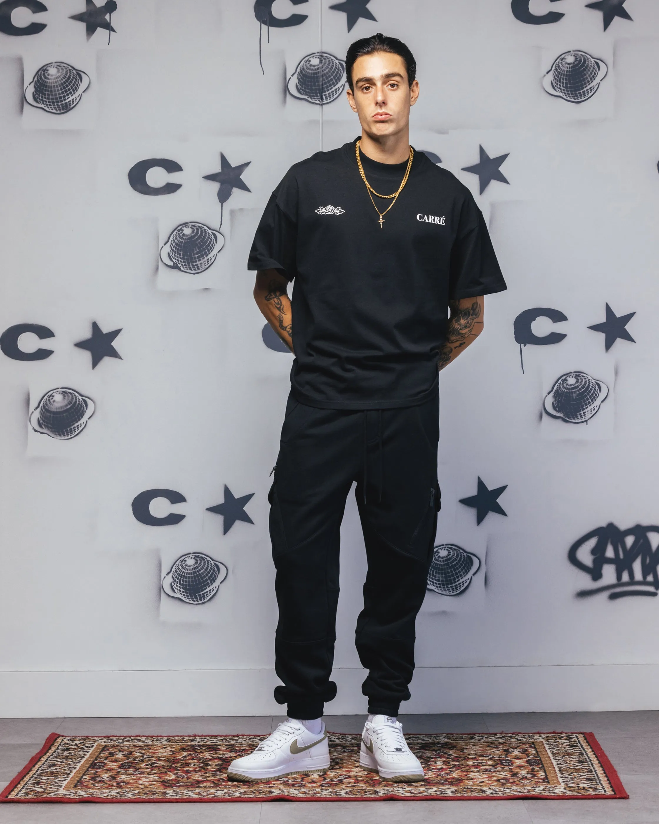 Carre Bloom T-Shirt Black sold by Culture Kings product image thumbnail 4