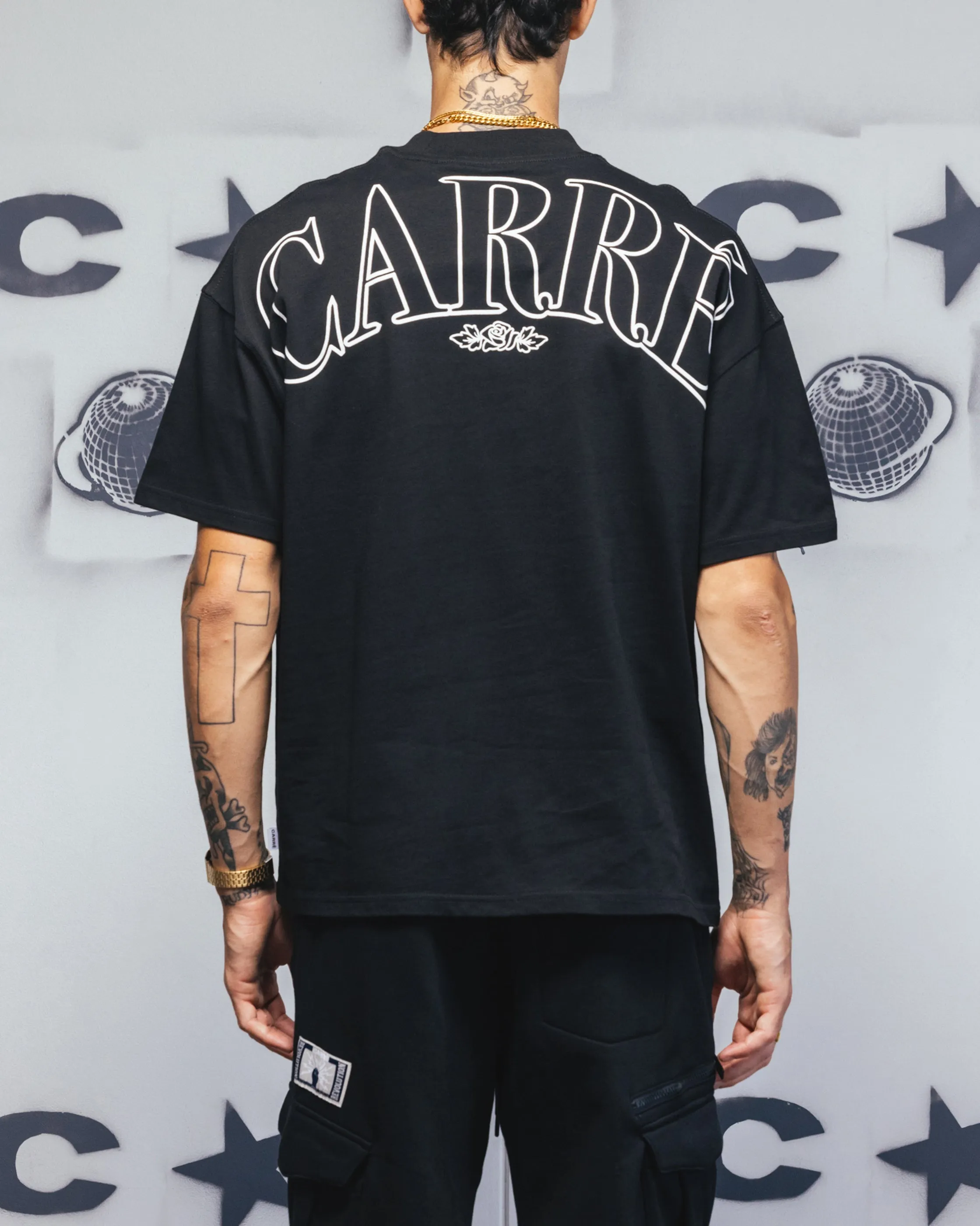 Carre Bloom T-Shirt Black sold by Culture Kings