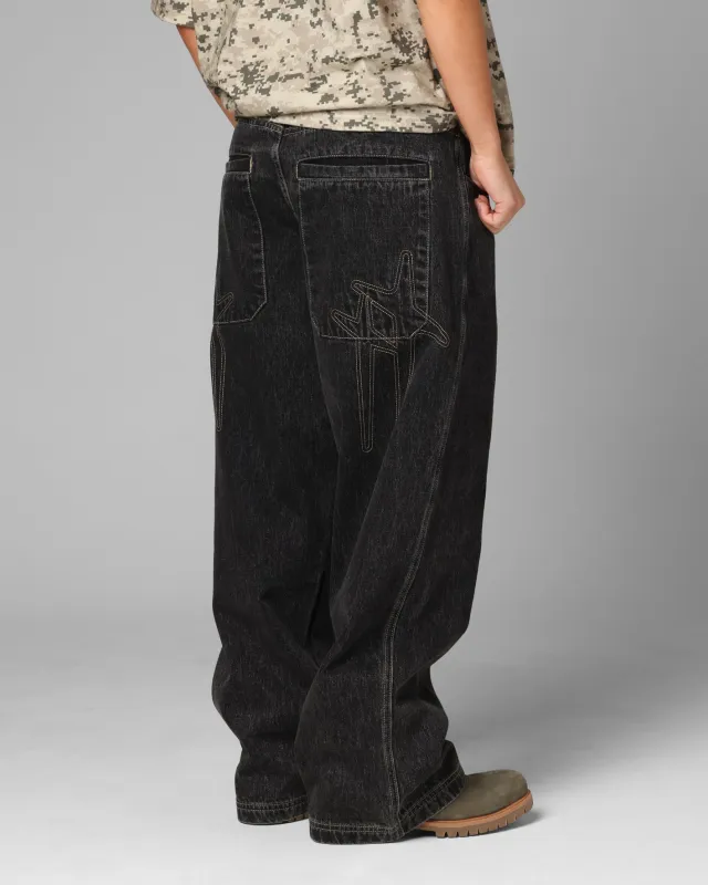 Loiter Star Born Jeans Vintage Black sold by Culture Kings