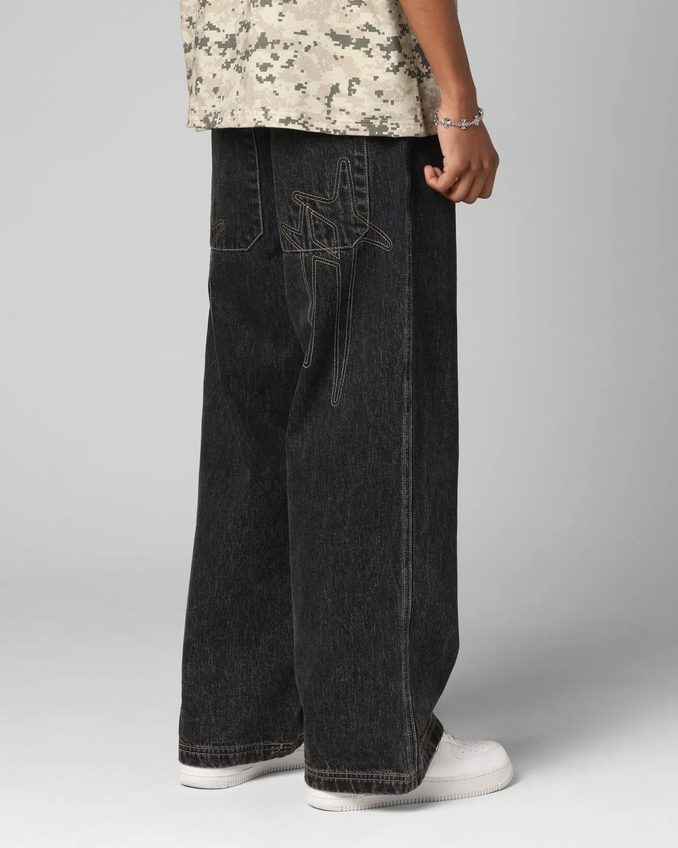 Loiter Star Born Jeans Vintage Black sold by Culture Kings