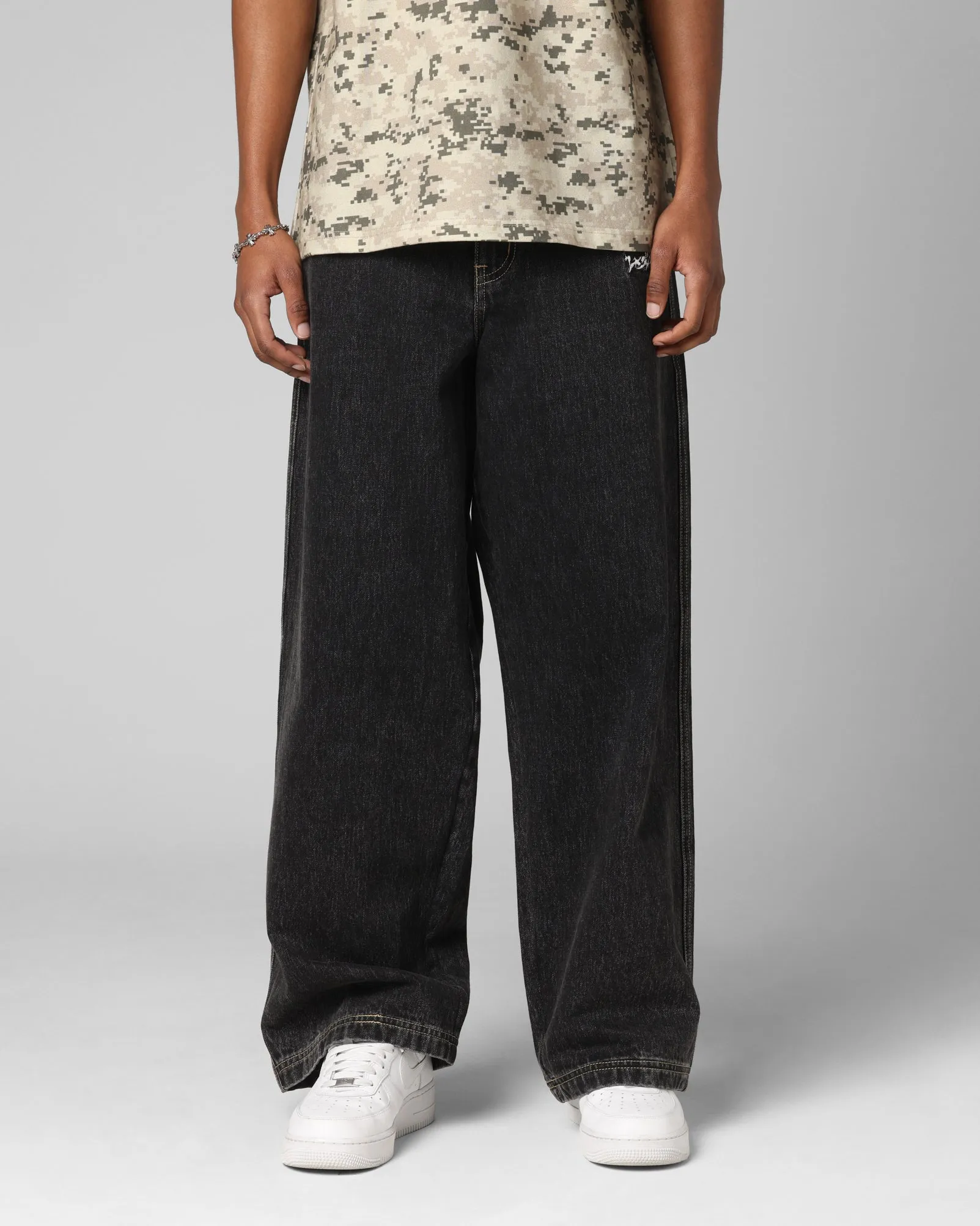 Loiter Star Born Jeans Vintage Black sold by Culture Kings product image thumbnail 5