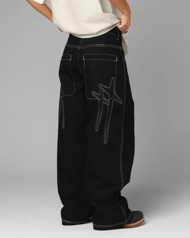 Loiter Star Born Jeans Black sold by Culture Kings