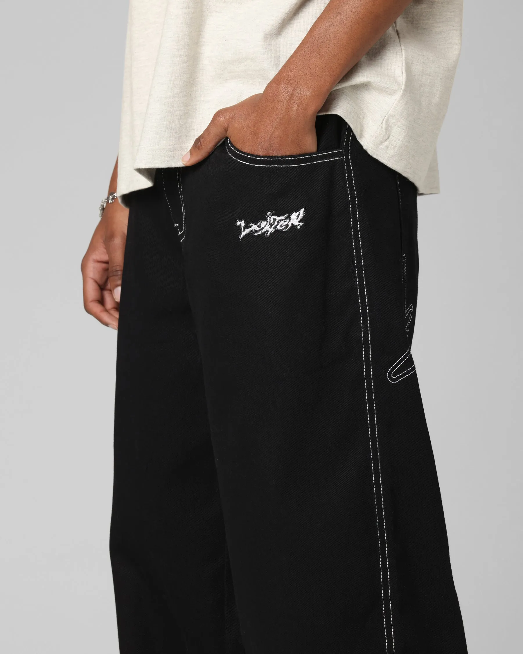 Loiter Star Born Jeans Black sold by Culture Kings product image thumbnail 4