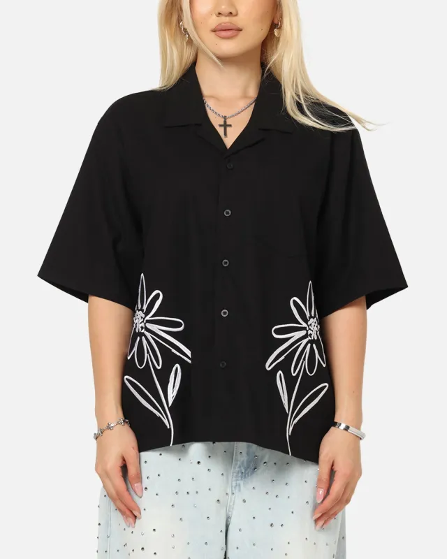 Carre Hand Picked Button Up Shirt Black sold by Culture Kings