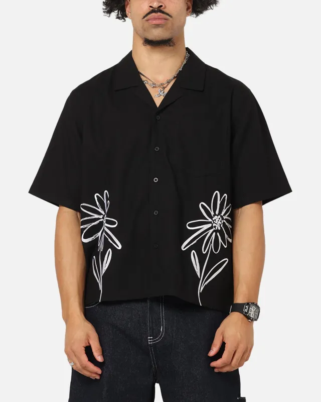 Carre Hand Picked Button Up Shirt Black sold by Culture Kings
