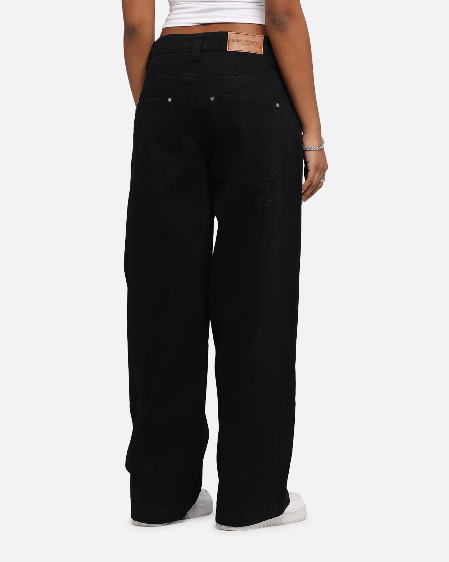 Saint Morta Amplus Jeans Black Stonewash sold by Culture Kings product image thumbnail 5