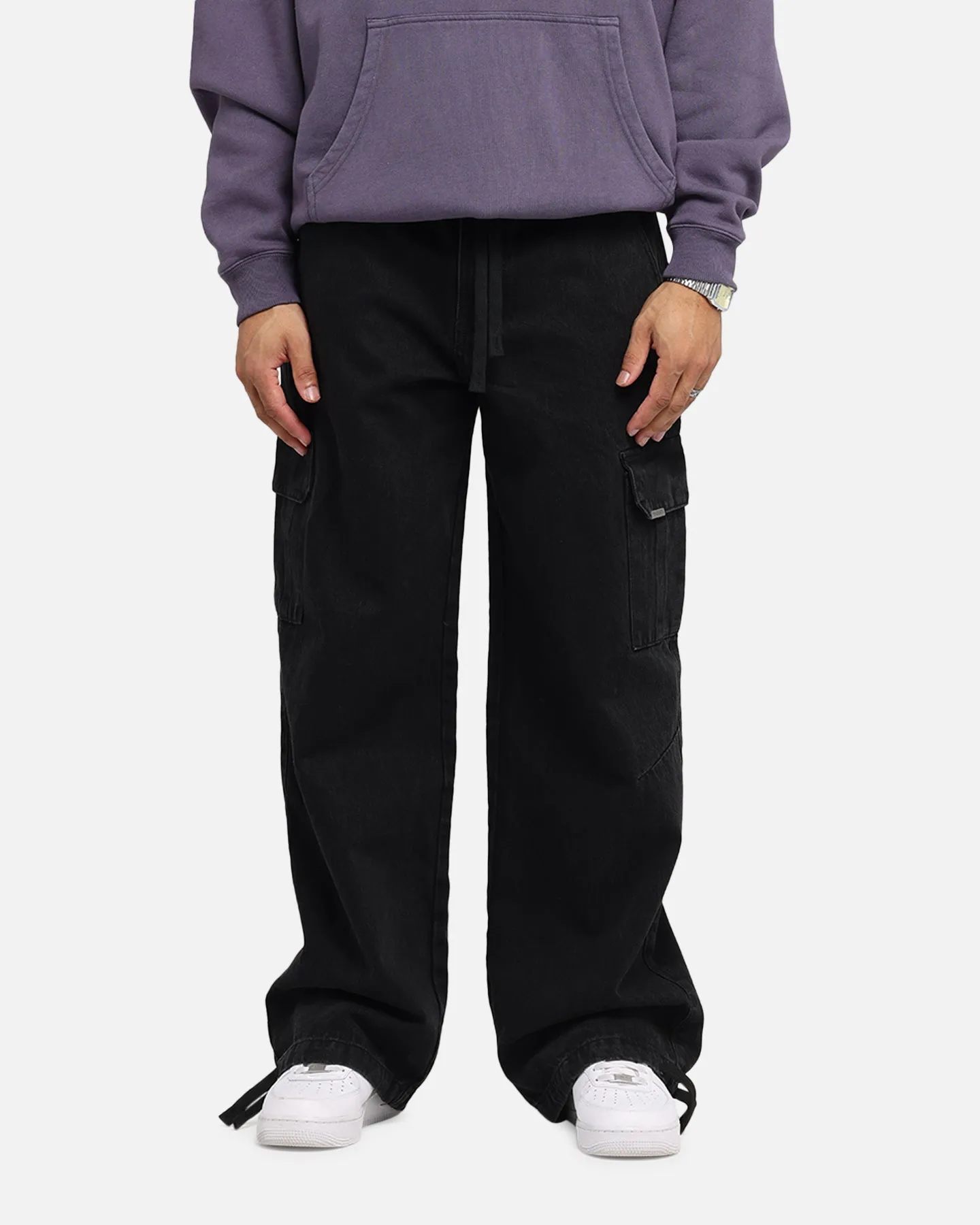 Saint Morta Baggy Cargo Pants Black sold by Culture Kings product image thumbnail 5