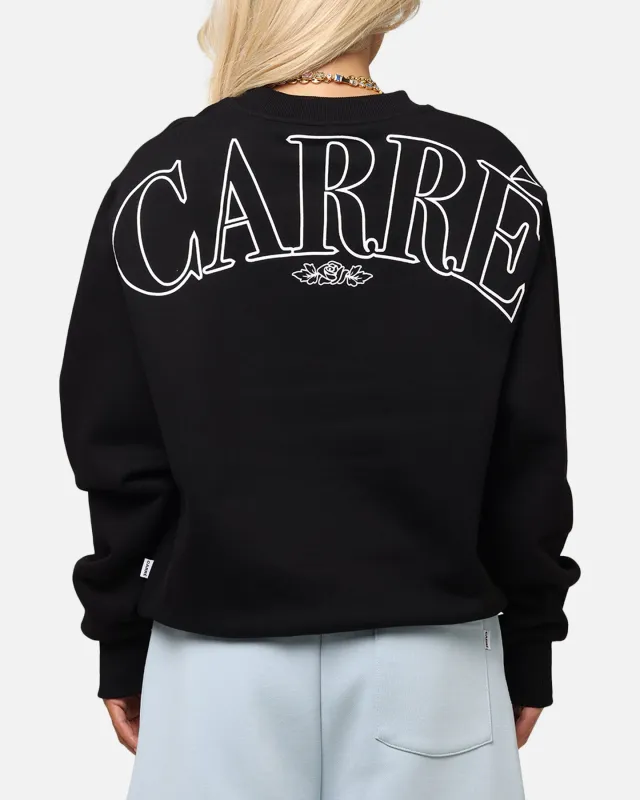 Carre Bloom Crewneck Black sold by Culture Kings