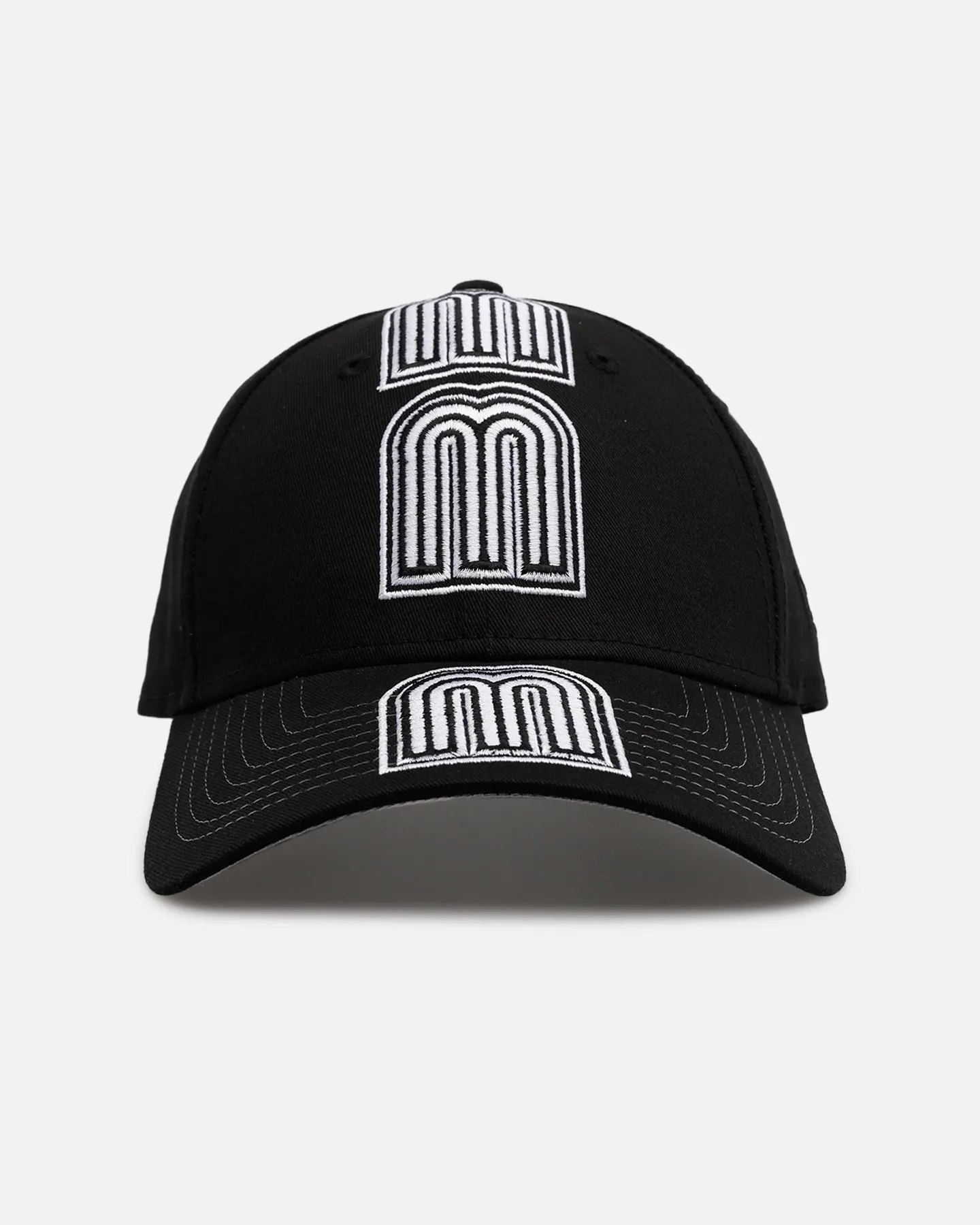 New Era Mexico National Baseball Team' 'Spine' 9FORTY A-Frame Strapback Black/White sold by Culture Kings