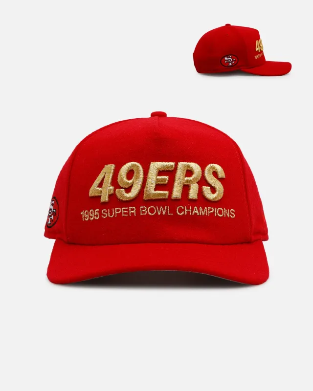 New Era San Francisco 49ers 'Vintage Champions' 19TWENTY Snapback Official Team Color sold by Culture Kings