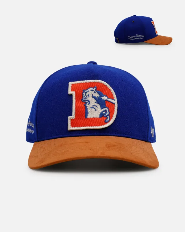 47 Brand Denver Broncos 'Golden Age' 47 Hitch Strapback Blue sold by Culture Kings