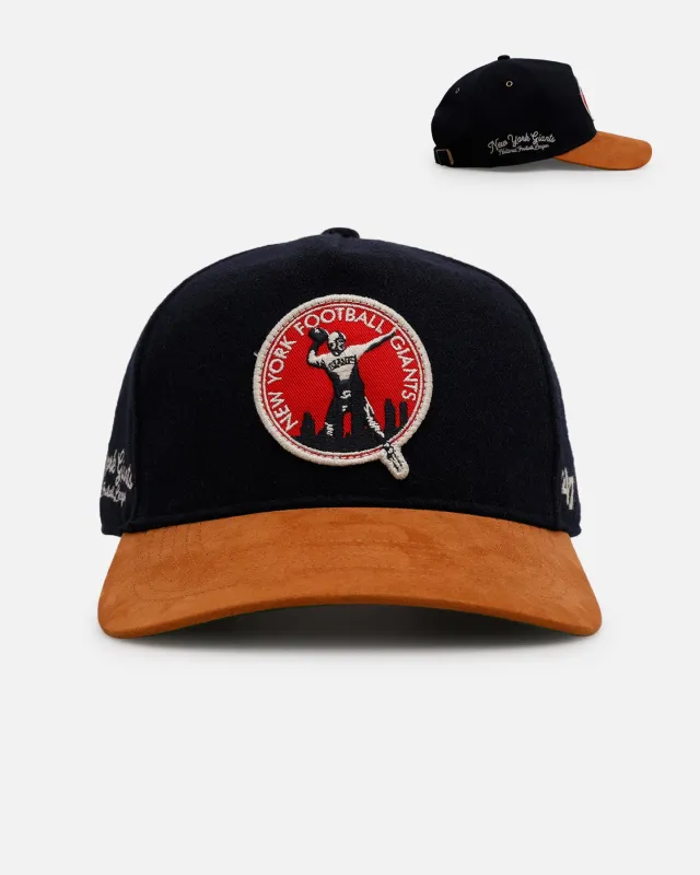 47 Brand New York Giants 'Golden Age' 47 Hitch Strapback Navy sold by Culture Kings