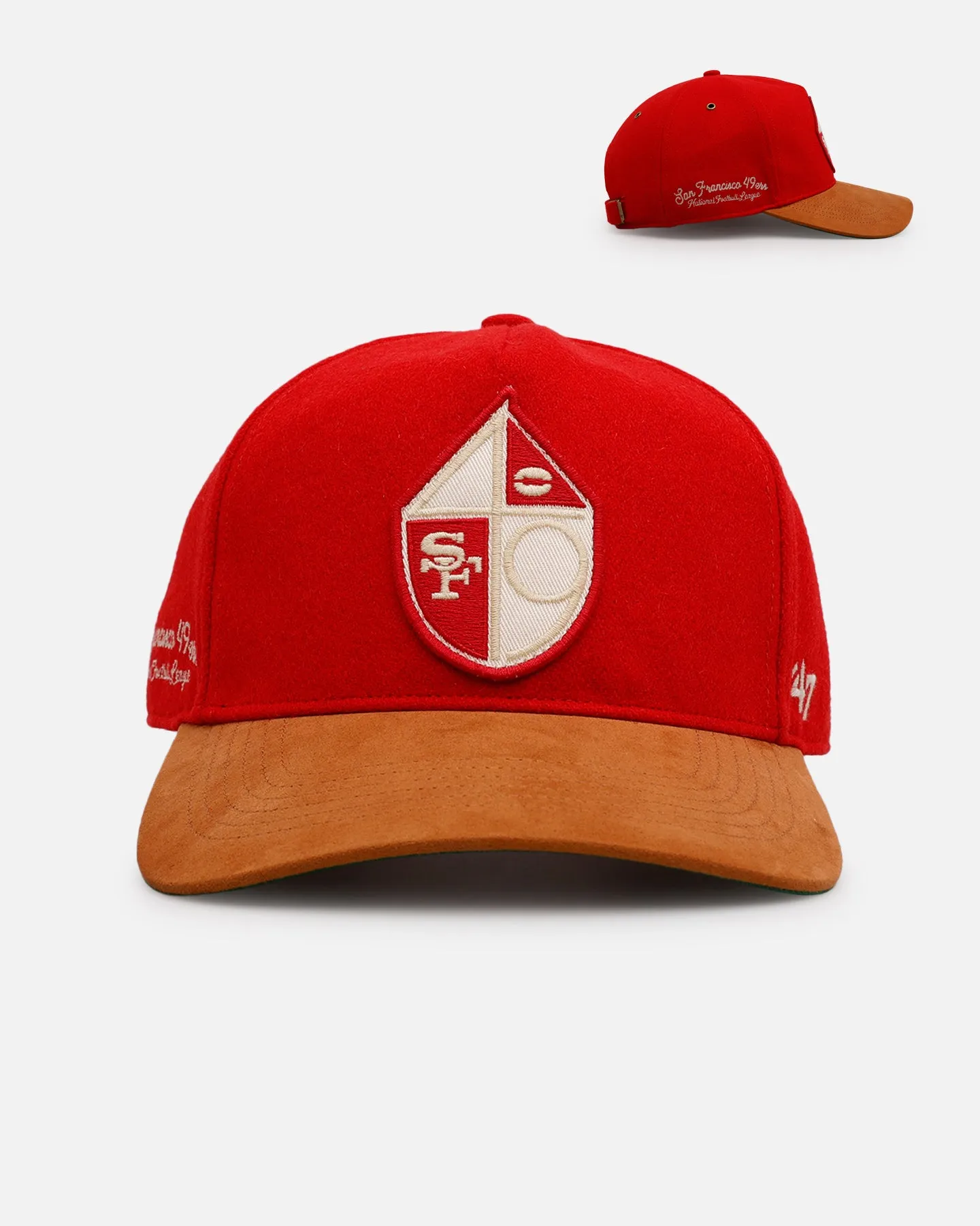47 Brand San Francisco 49ers 'Golden Age' 47 Hitch Strapback Red sold by Culture Kings