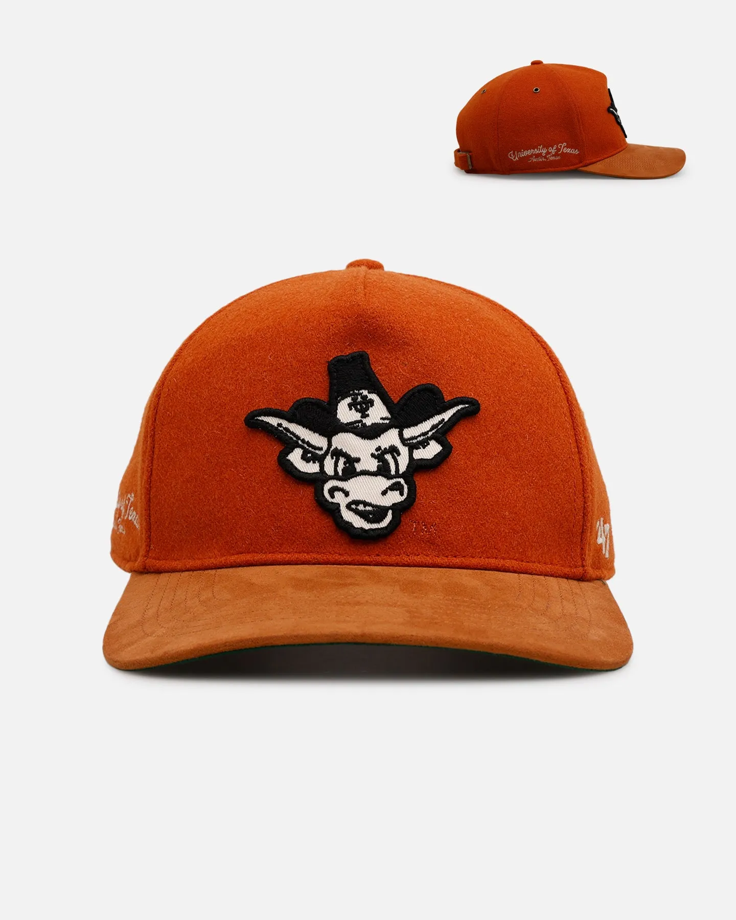 47 Brand Texas Longhorns 'Golden Age' 47 Hitch Strapback Burnt Orange sold by Culture Kings