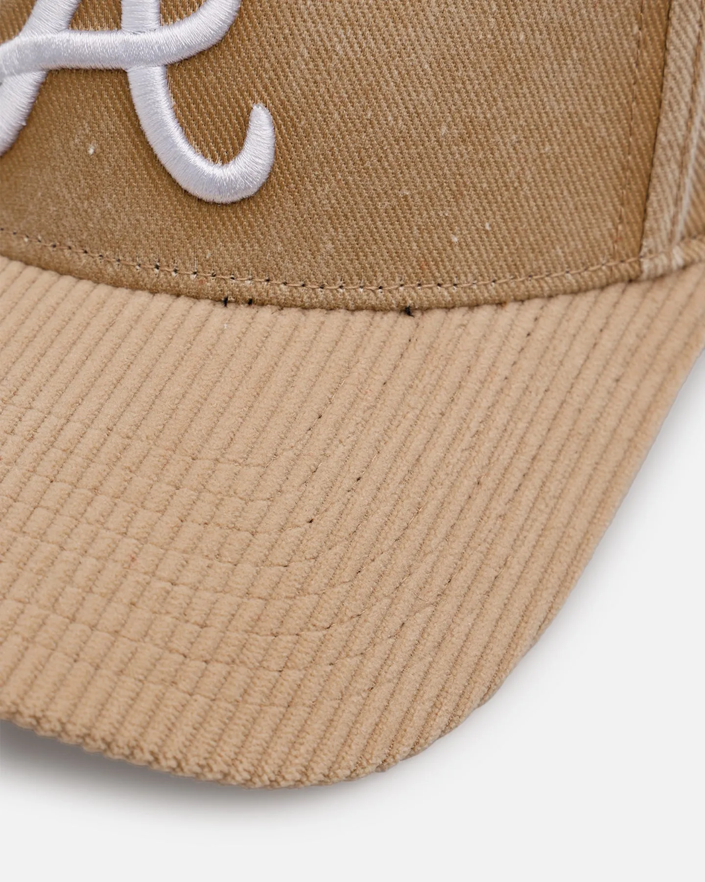 47 Brand Atlanta Braves 'Apollo Cord Khaki' Hitch Snapback Khaki sold by Culture Kings product image thumbnail 2