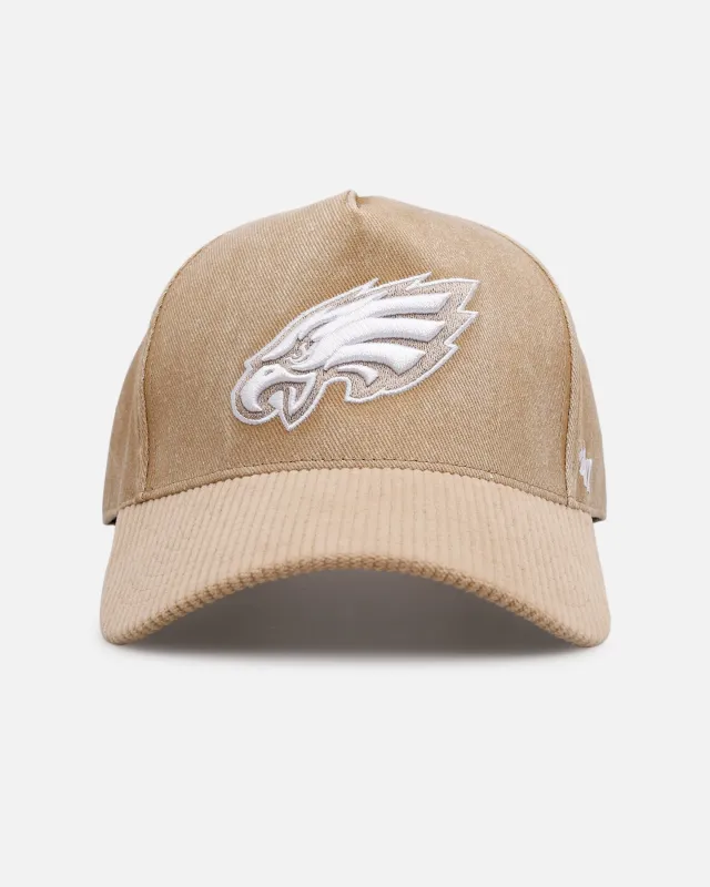47 Brand Philadelphia Eagles 'Apollo Cord Khaki' Hitch Strapback Khaki sold by Culture Kings