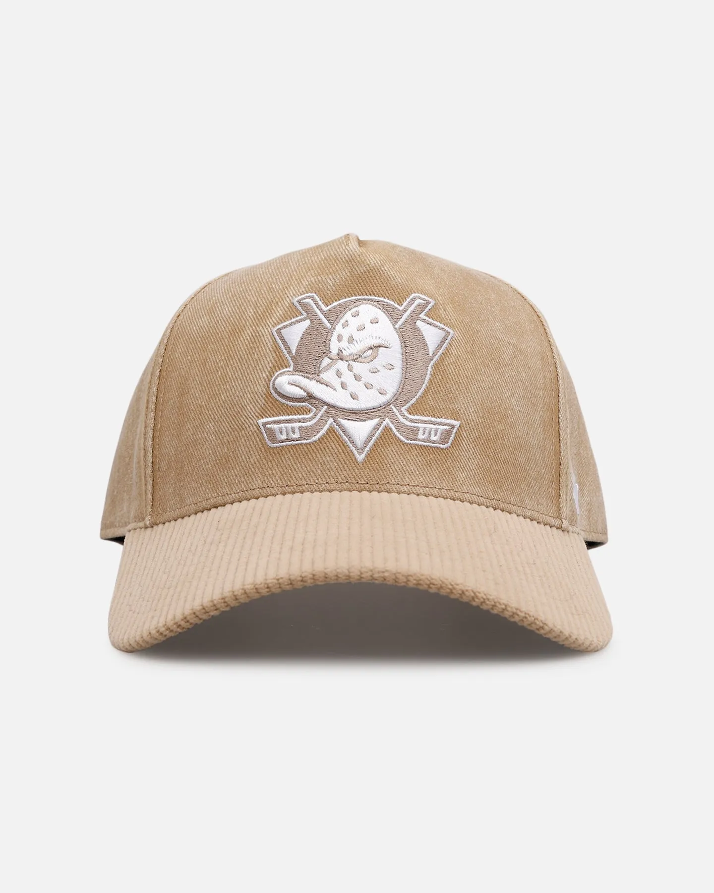 47 Brand Anaheim Ducks 'Apollo Cord Khaki' Hitch Snapback Khaki sold by Culture Kings