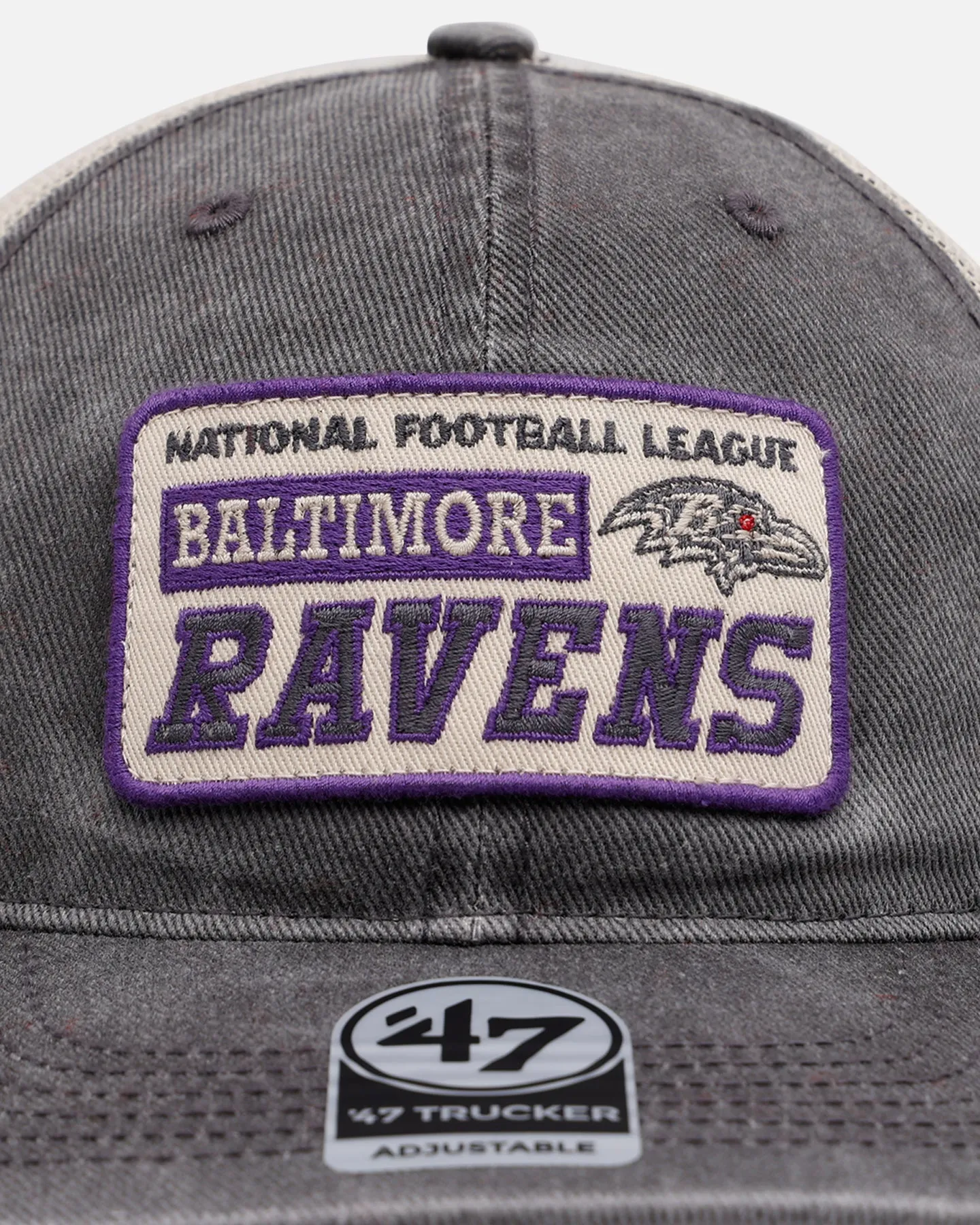 47 Brand Baltimore Ravens 'Canteen' '47 Trucker Snapback Dark Cinder sold by Culture Kings product image thumbnail 5