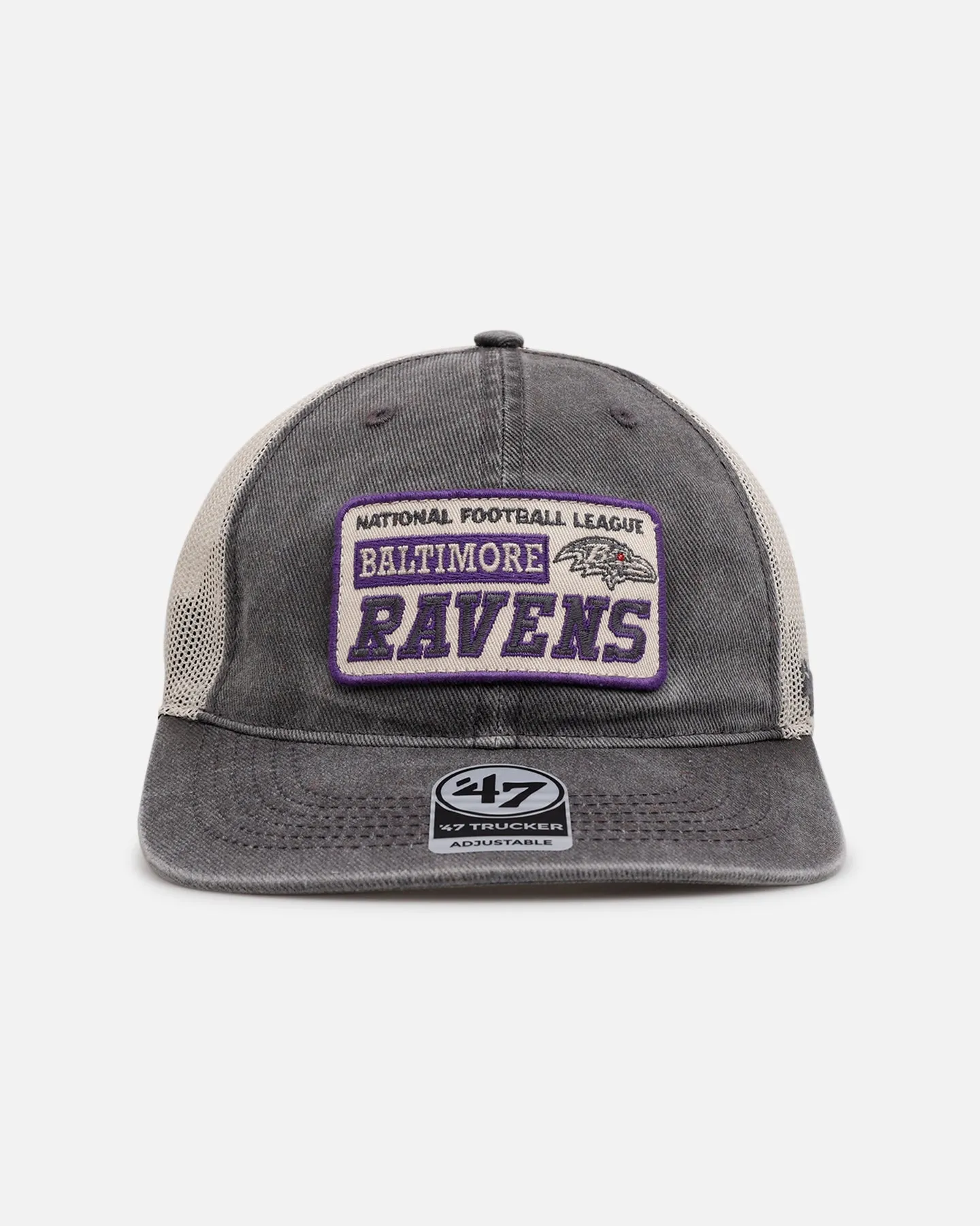 47 Brand Baltimore Ravens 'Canteen' '47 Trucker Snapback Dark Cinder sold by Culture Kings