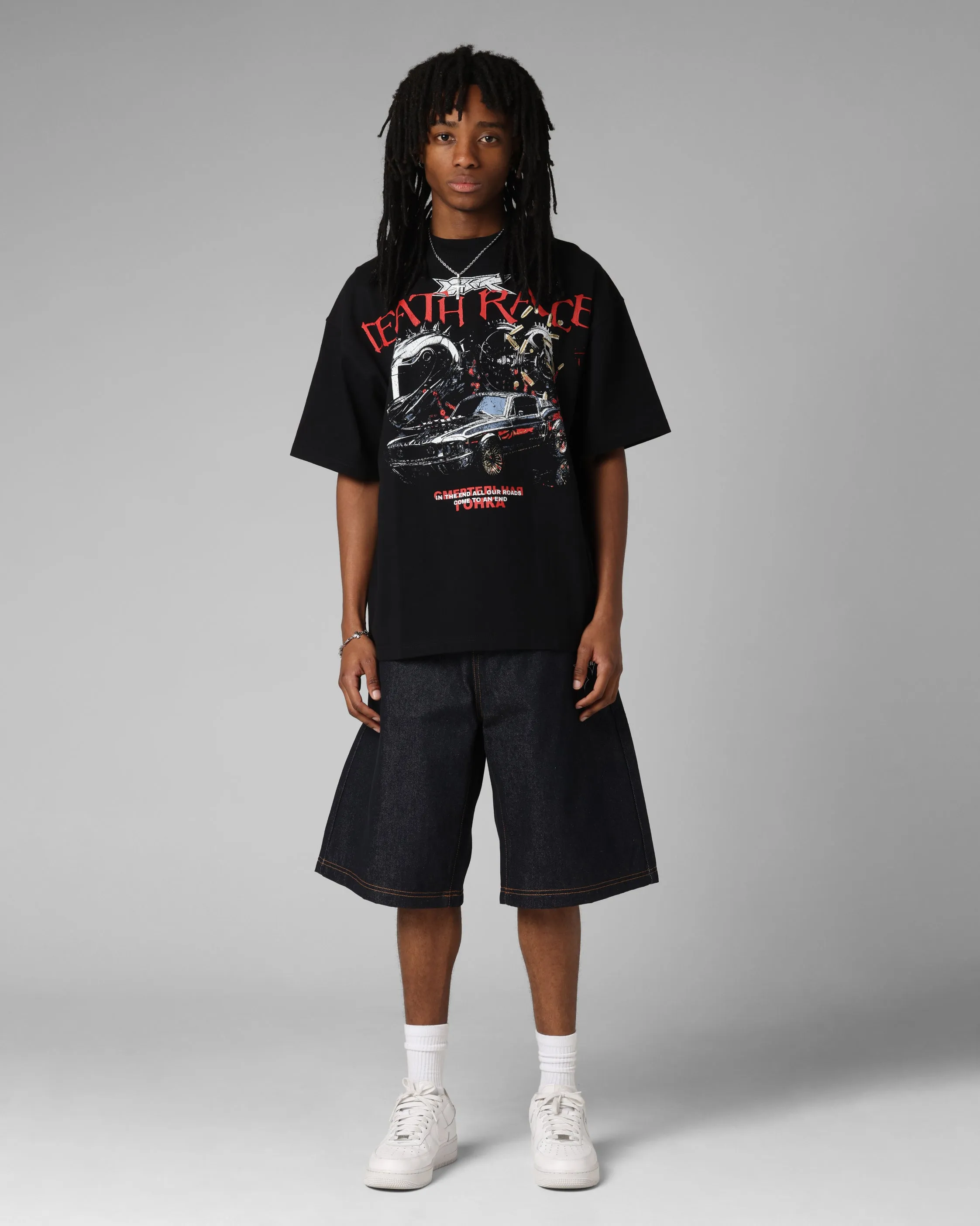 Loiter Death Race Vintage T-Shirt Black sold by Culture Kings product image thumbnail 3