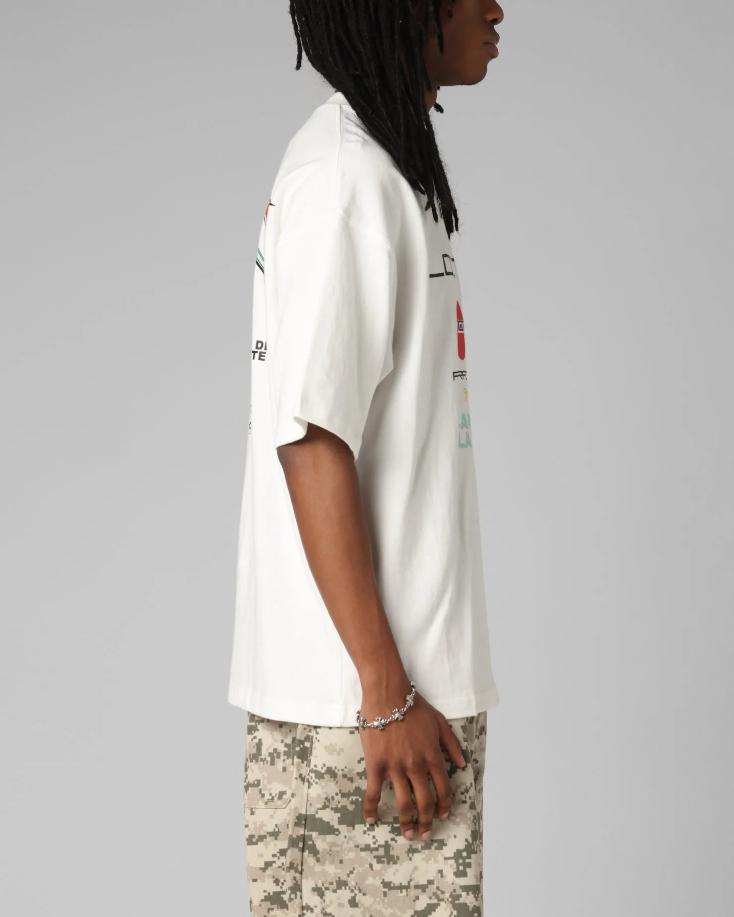 Loiter Performance Premium T-Shirt Off White sold by Culture Kings product image thumbnail 5