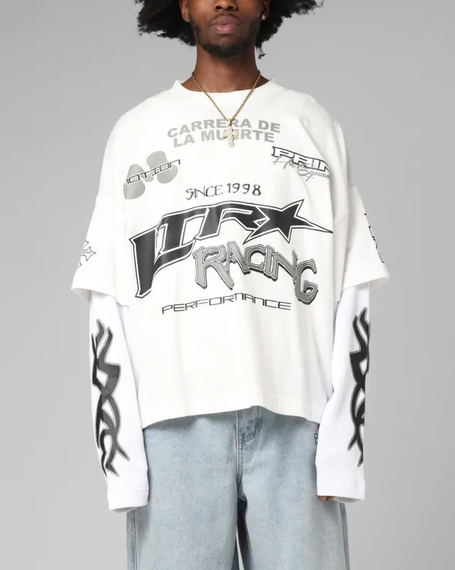 Loiter Performance Layered Long Sleeve T-Shirt Off White sold by Culture Kings