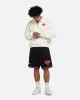 Mitchell & Ness New York Knicks Boxy Quarter Zip Crewneck Egret sold by Culture Kings