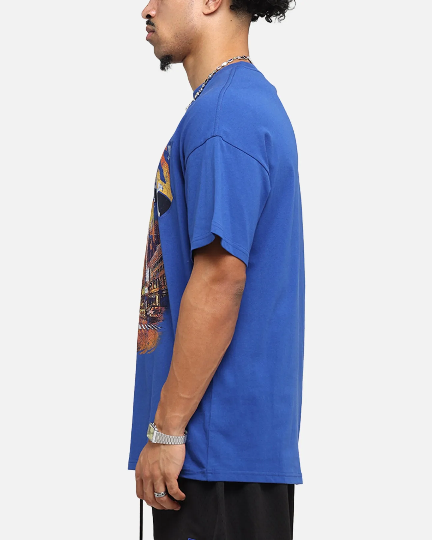 Mitchell & Ness New York Knicks The Garden T-Shirt Blue sold by Culture Kings product image thumbnail 5