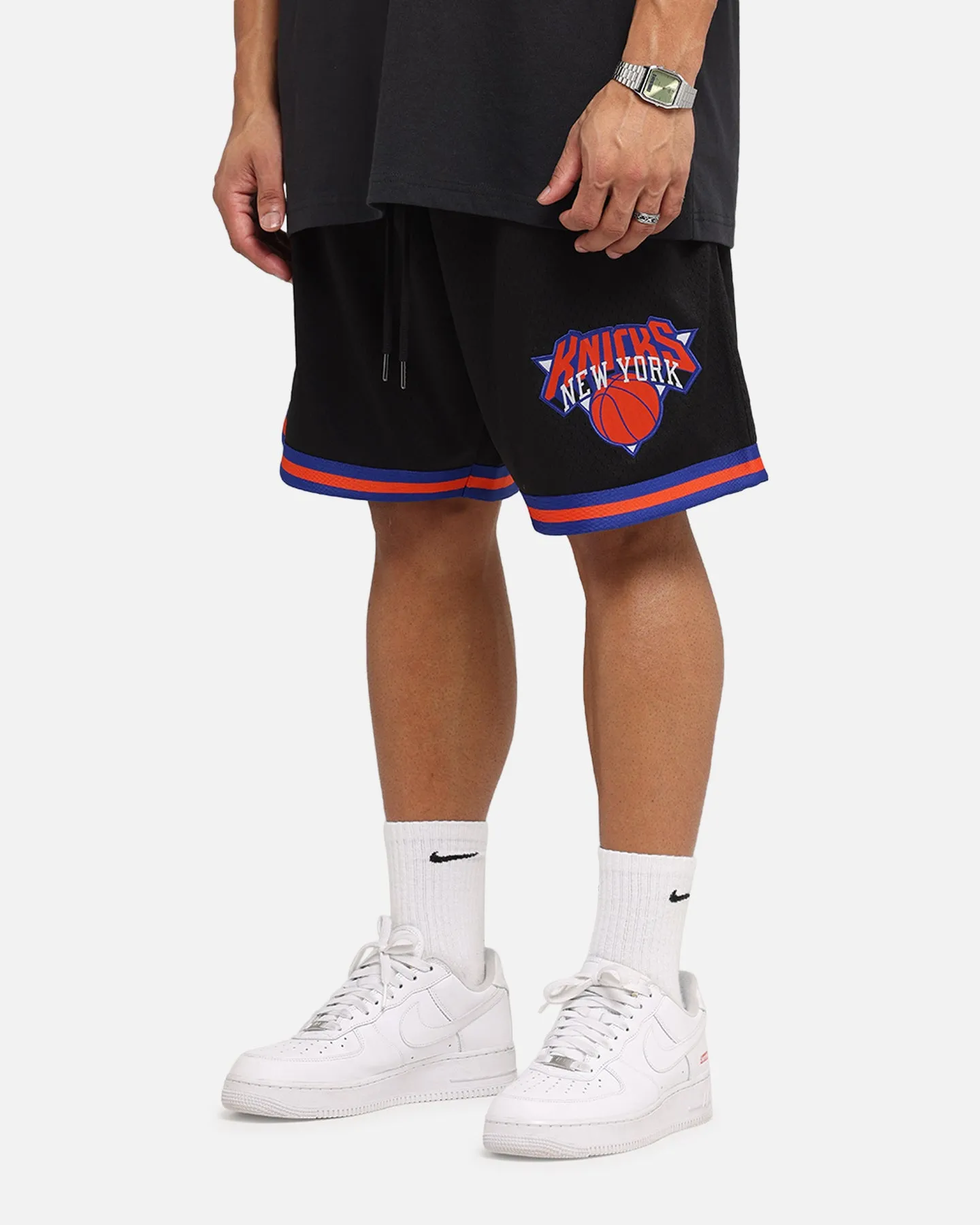 Mitchell & Ness New York Knicks Shooting Shorts Black sold by Culture Kings product image thumbnail 5