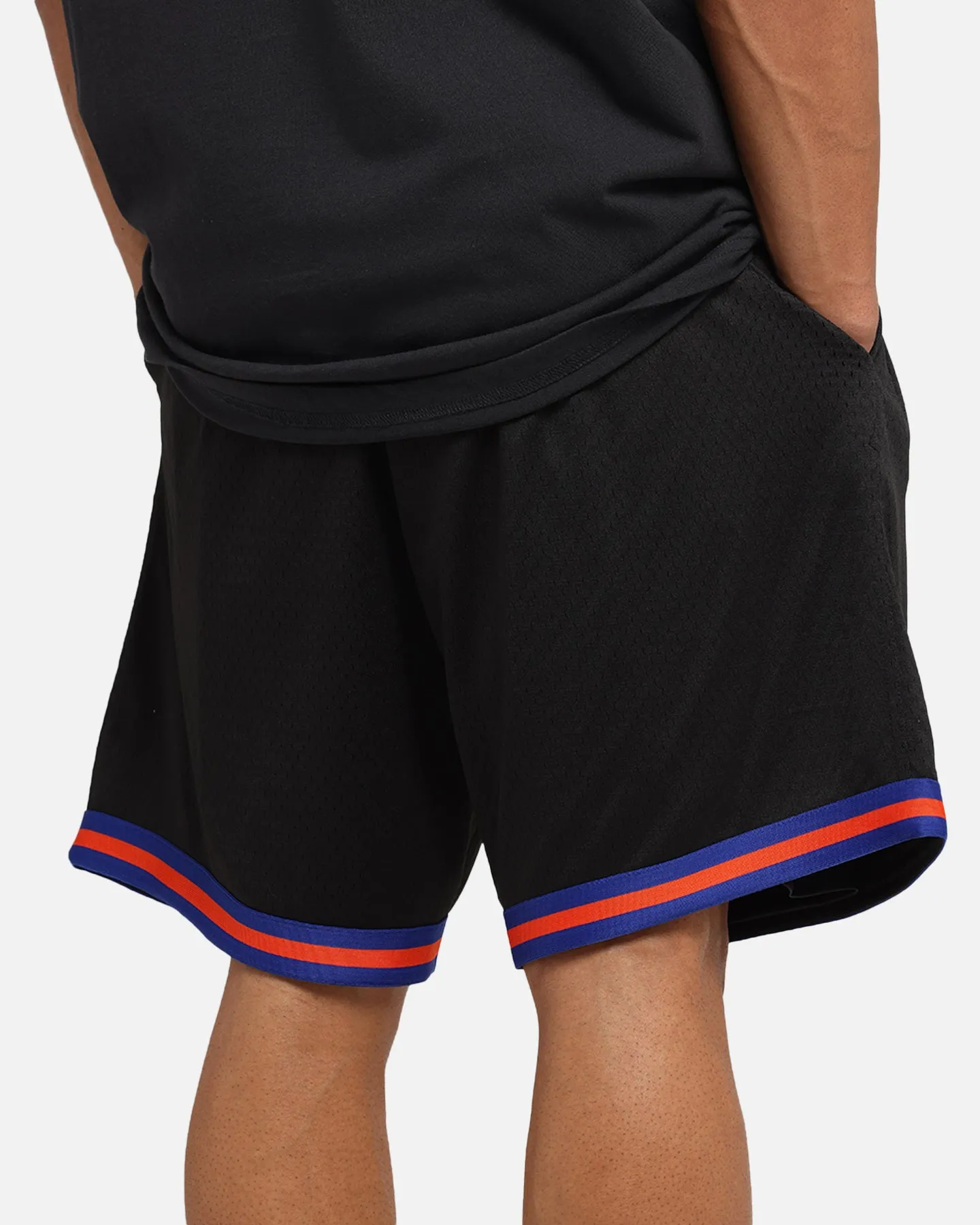 Mitchell & Ness New York Knicks Shooting Shorts Black sold by Culture Kings product image thumbnail 4