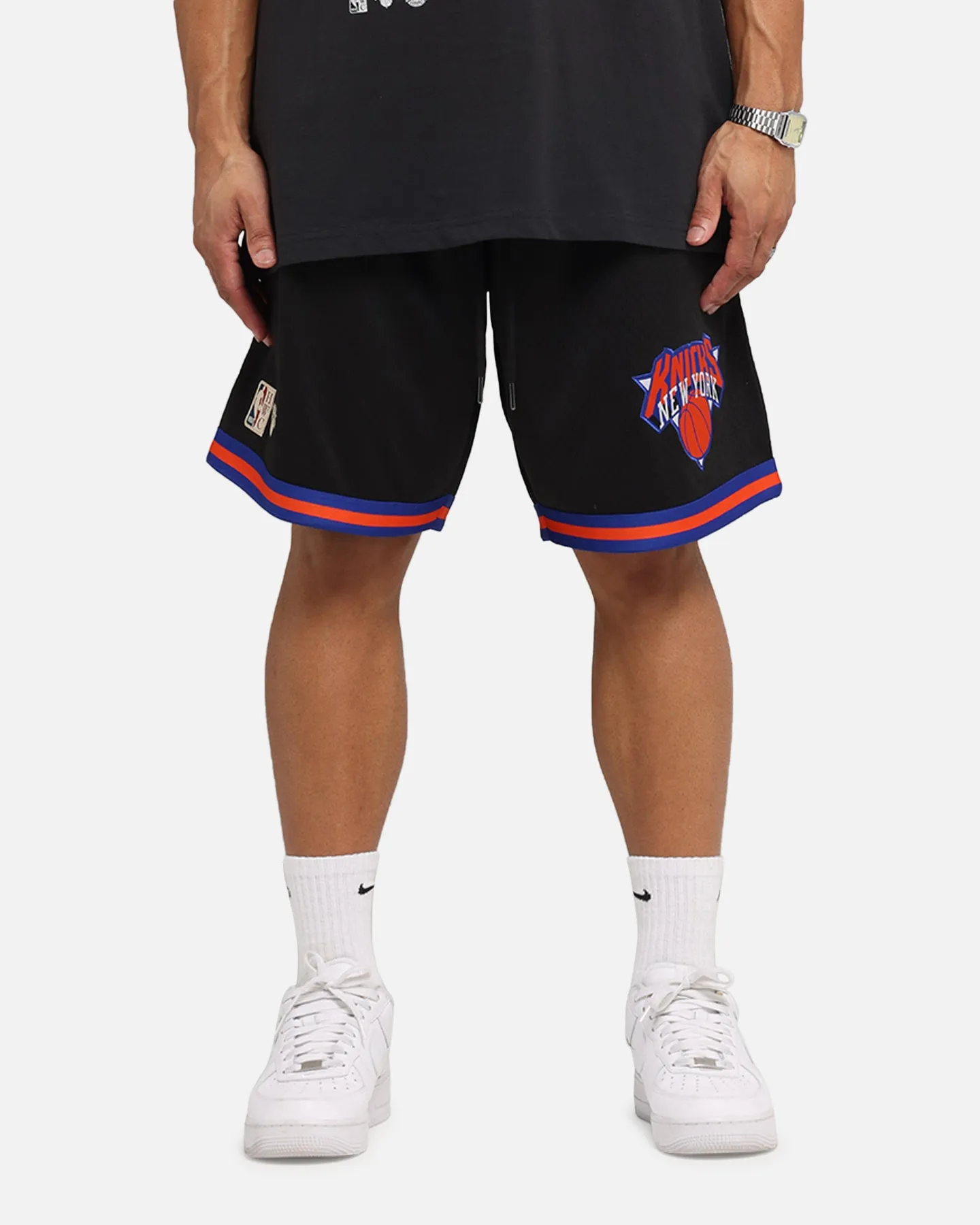 Mitchell & Ness New York Knicks Shooting Shorts Black sold by Culture Kings