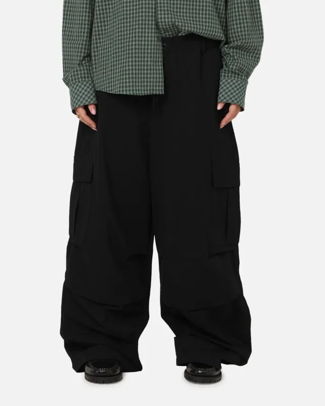 Carre Baggy Cargo Pants Black sold by Culture Kings