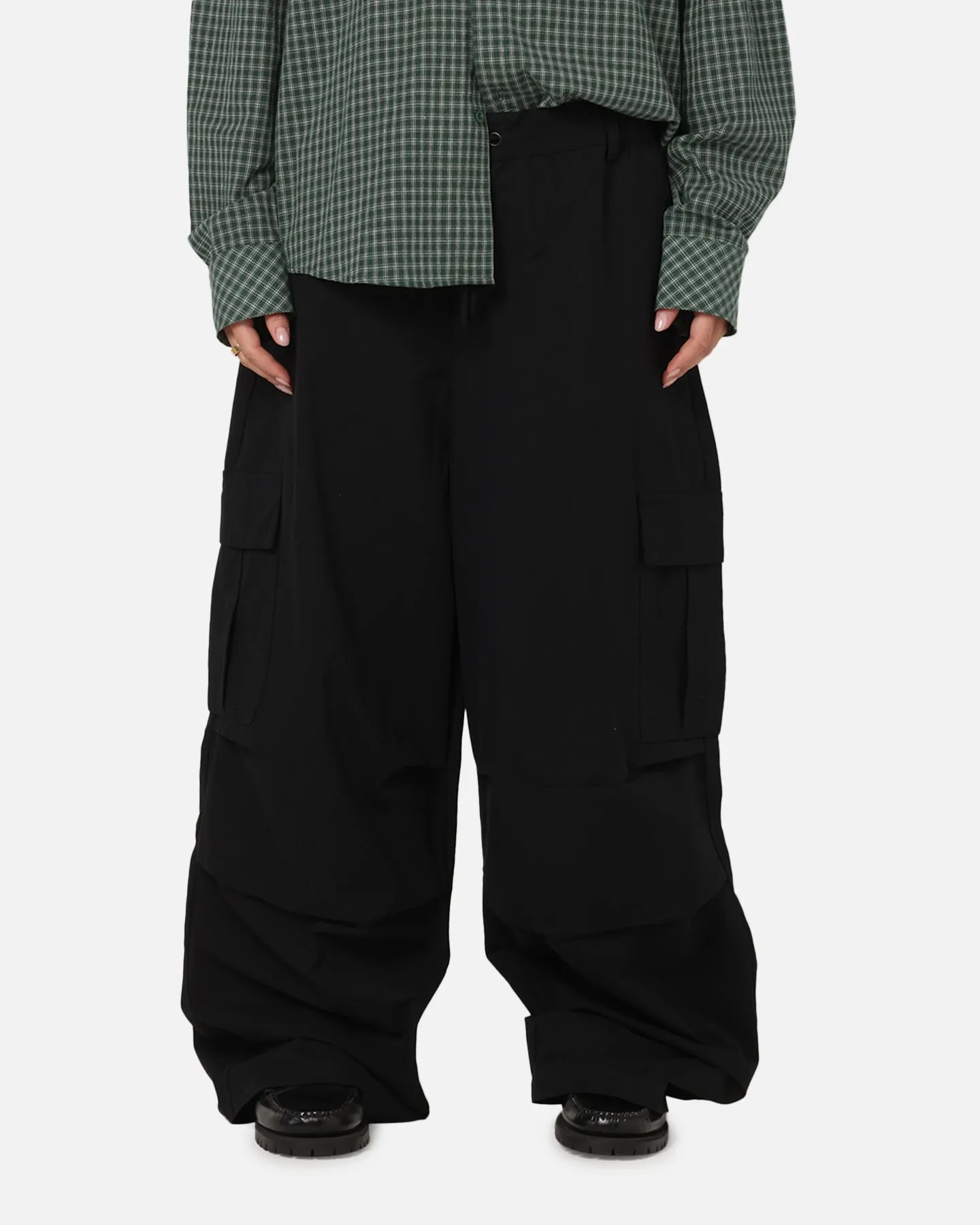 Carre Baggy Cargo Pants Black sold by Culture Kings