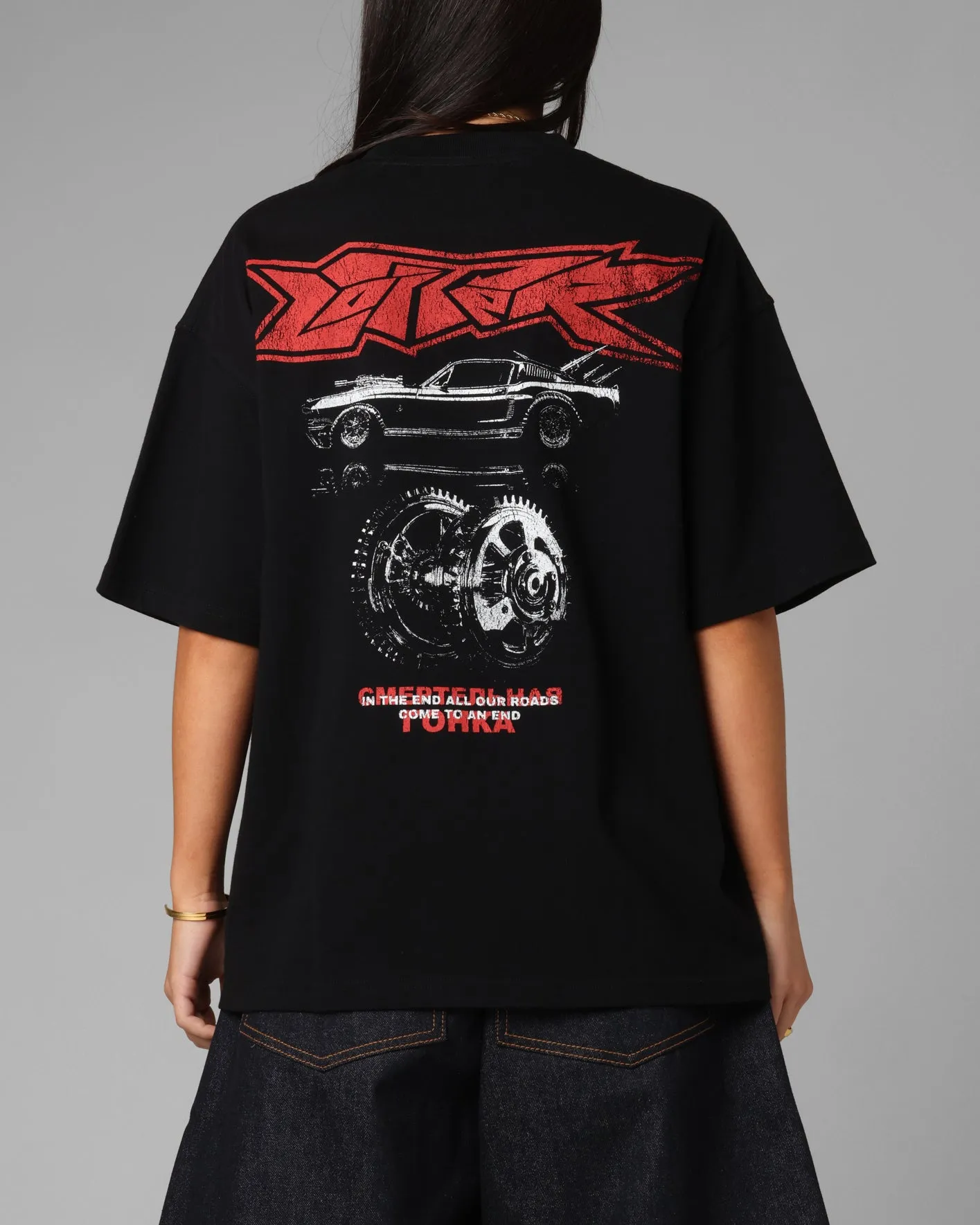 Loiter Death Race Vintage T-Shirt Black sold by Culture Kings