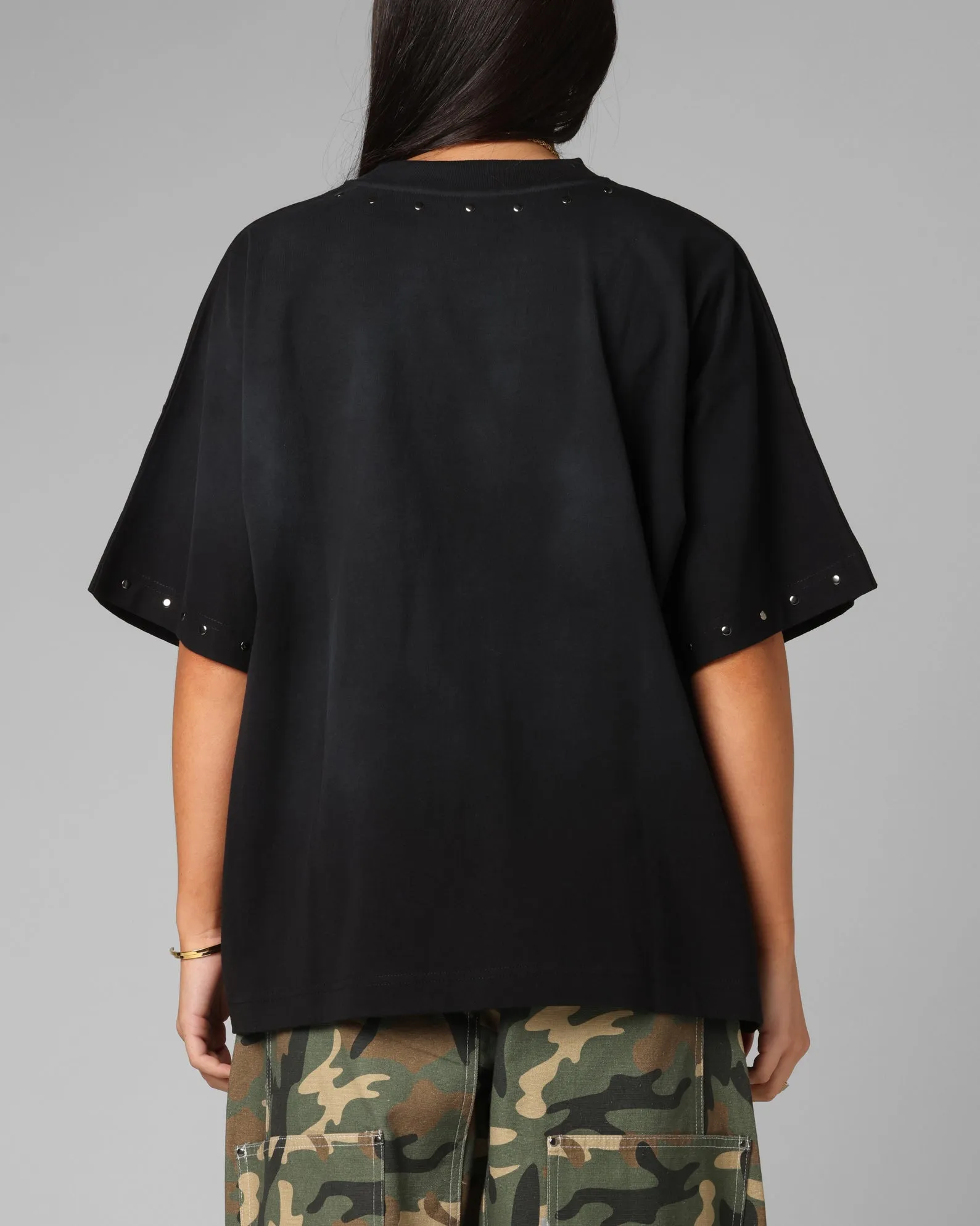 Loiter Opaque Boxy T-Shirt Black sold by Culture Kings product image thumbnail 3