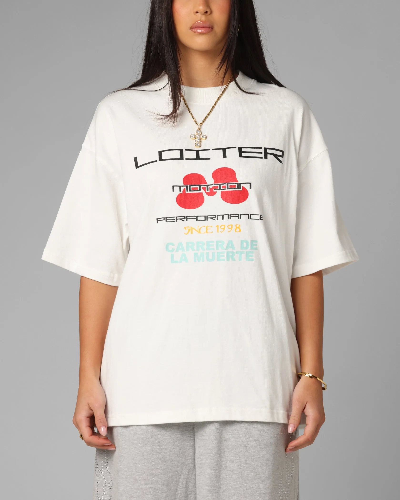 Loiter Performance Premium T-Shirt Off White sold by Culture Kings