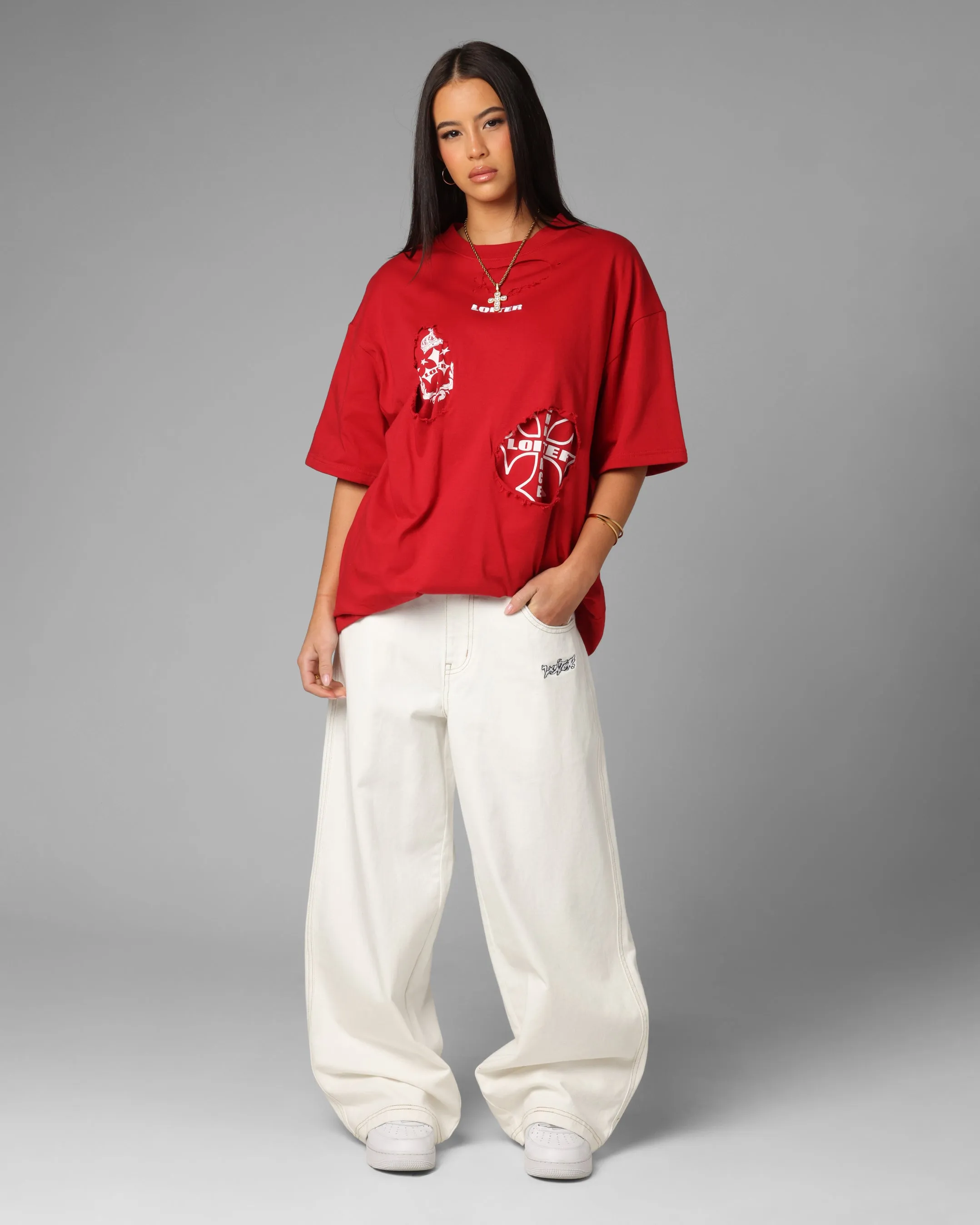 Loiter Star Born Jeans Off White sold by Culture Kings product image thumbnail 2