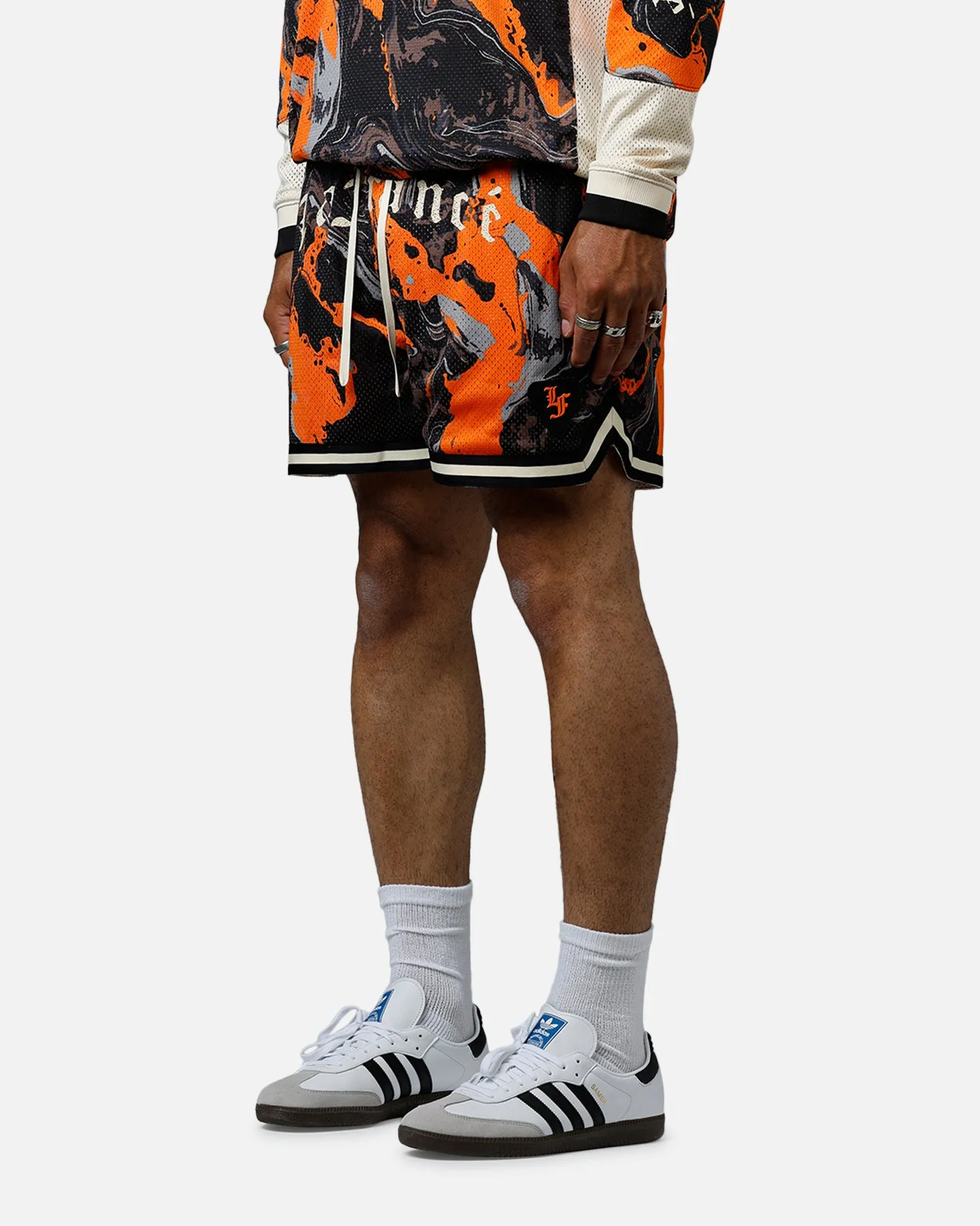 Puma Lafrancé Heem All Over Print Shorts Orange sold by Culture Kings product image thumbnail 4