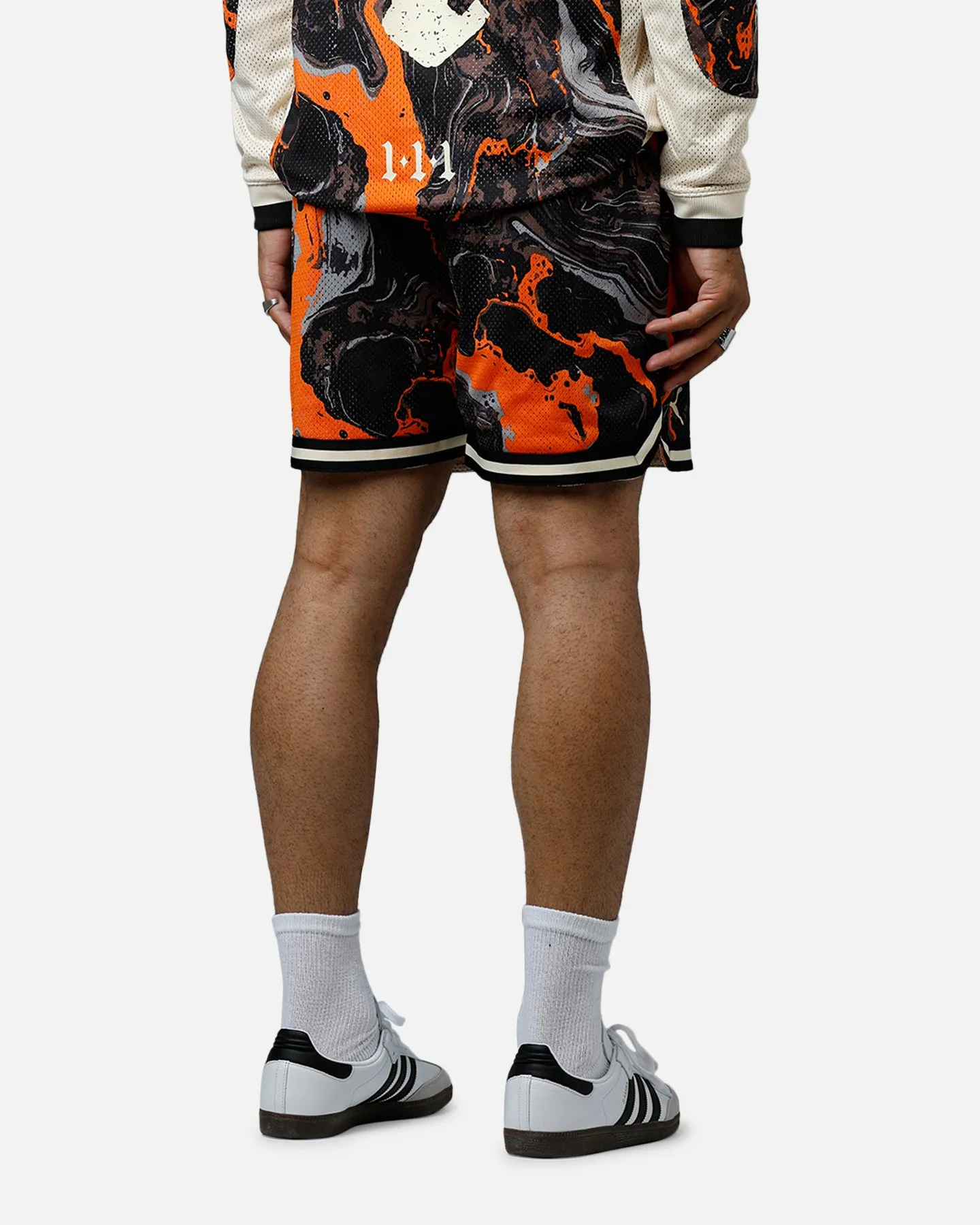 Puma Lafrancé Heem All Over Print Shorts Orange sold by Culture Kings product image thumbnail 3