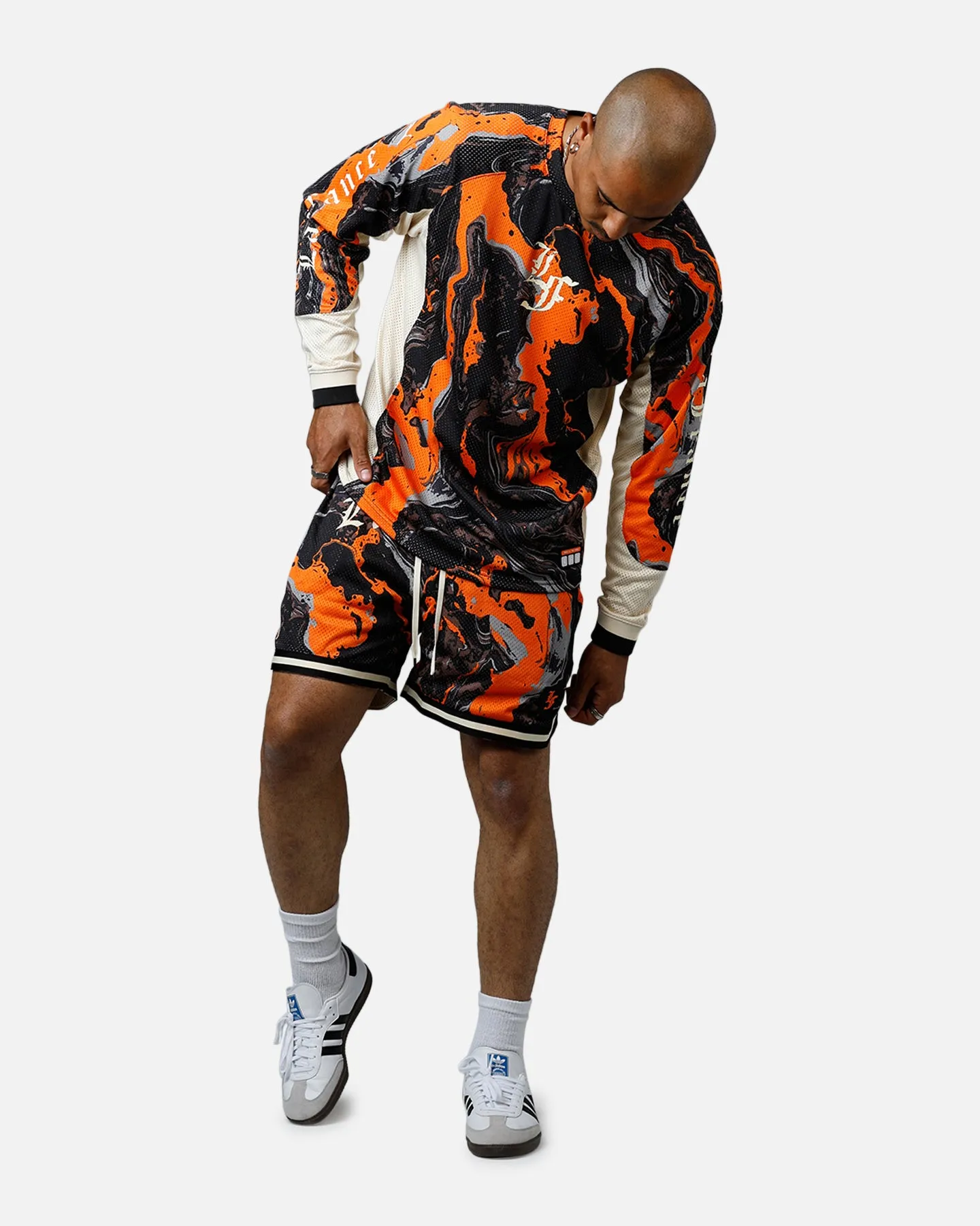 Puma Lafrancé Heem All Over Print Shorts Orange sold by Culture Kings product image thumbnail 2